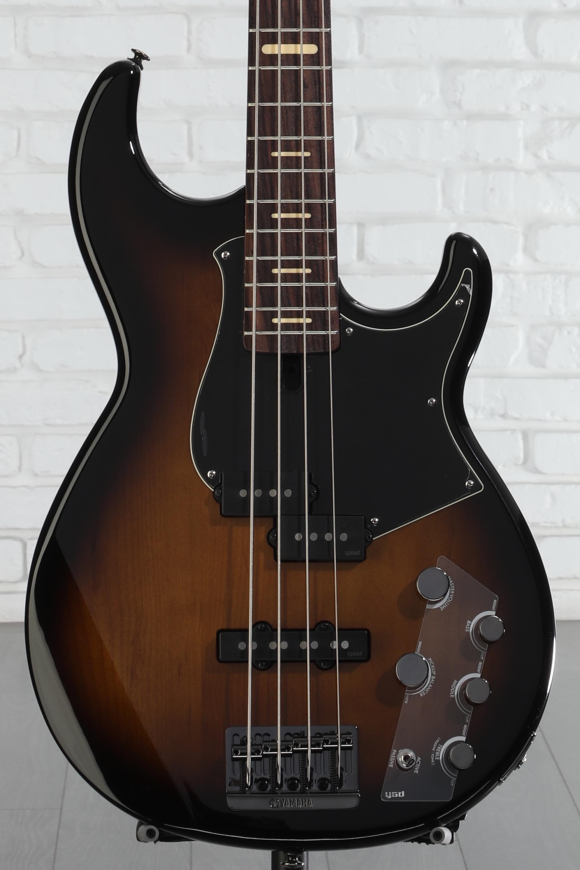 【柴と黒】YAMAHA BB734A DCS BB734A 4-String Electric Bass Guitar - Yamaha USA