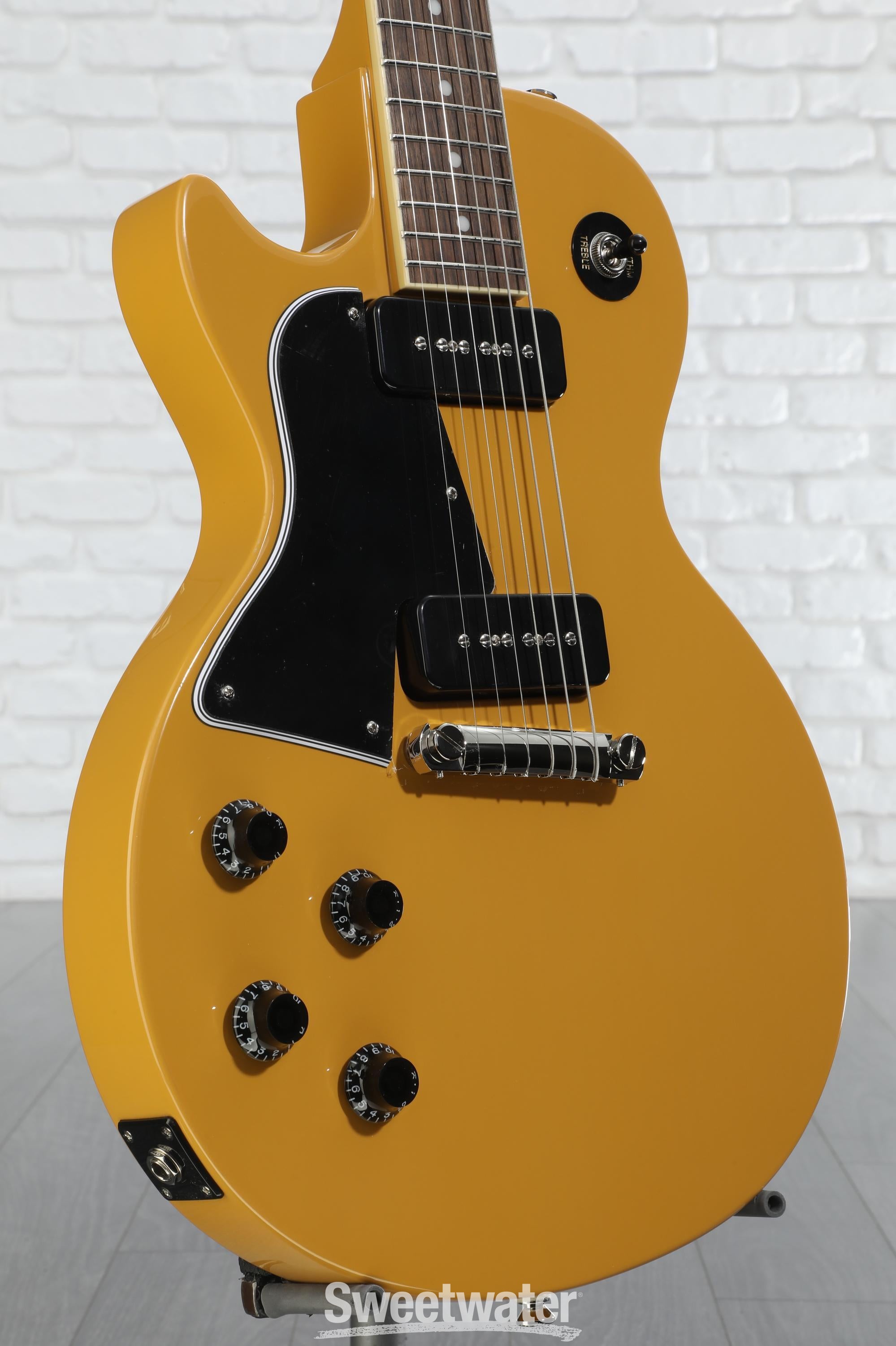 ギター Epiphone Les Paul Special Amazon.com: Epiphone Les Paul Special Left Handed, TV Yellow