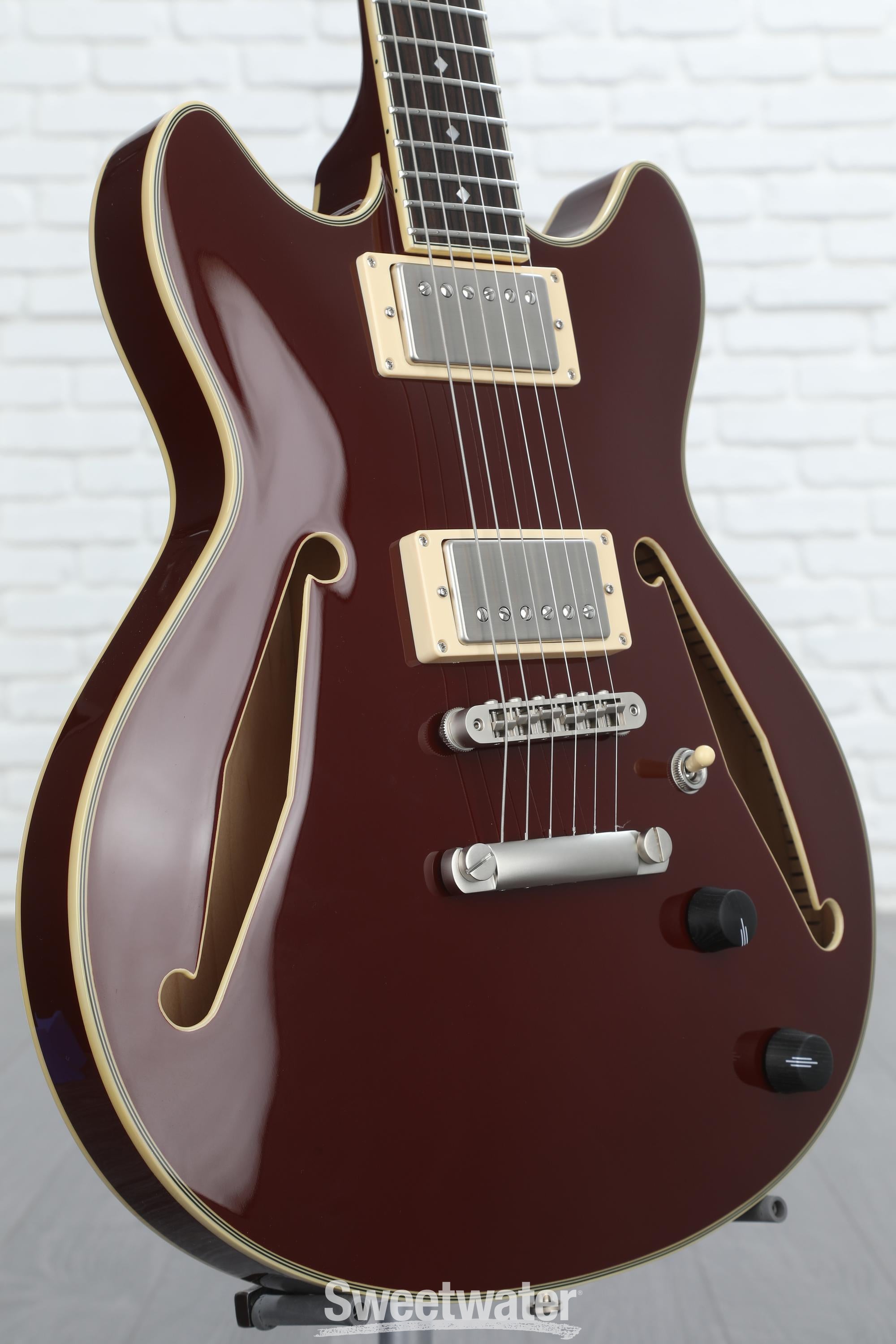 D'Angelico Excel Mini DC Tour Semi-hollowbody Electric Guitar