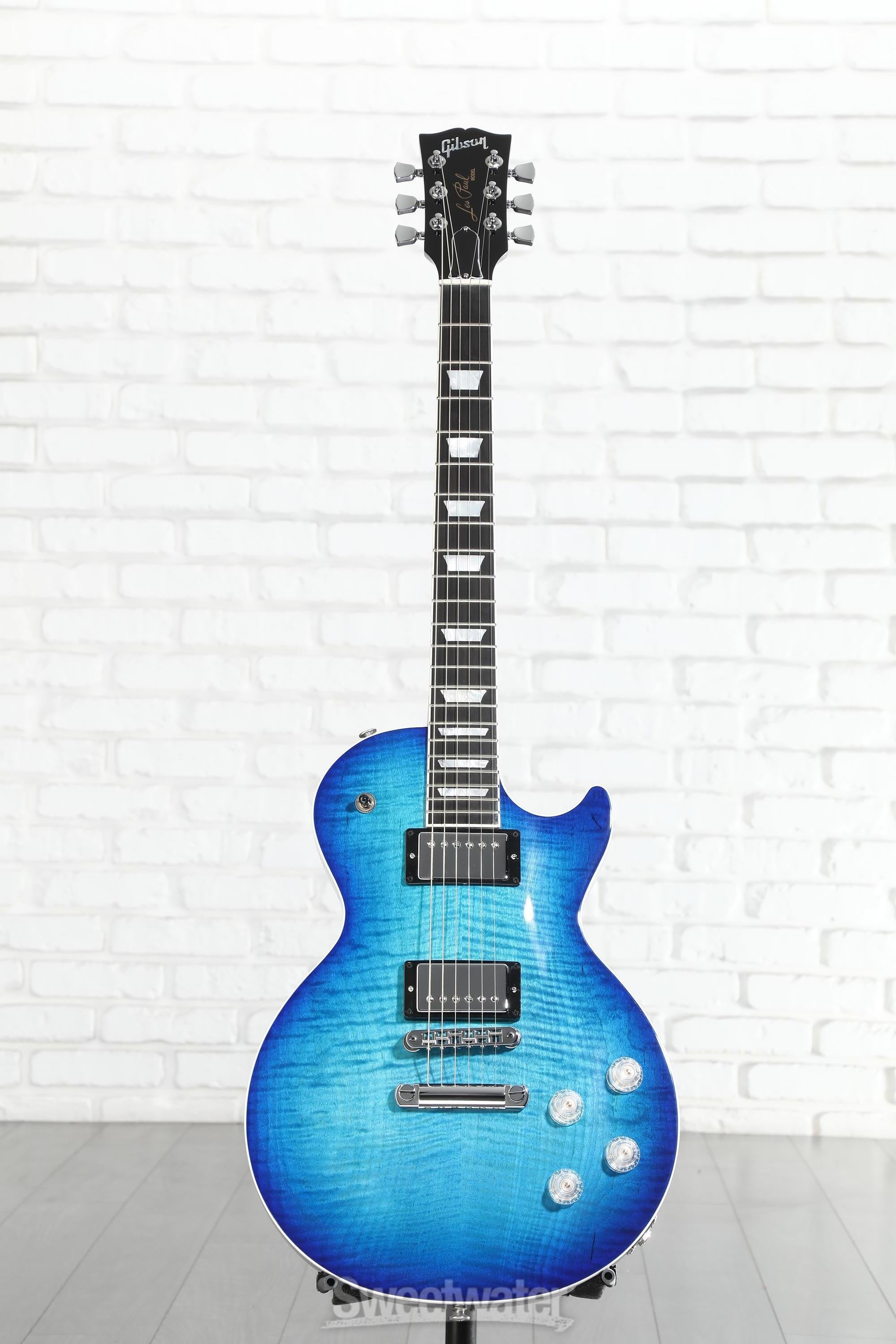Gibson Les Paul Modern Figured Electric Guitar - Cobalt Burst