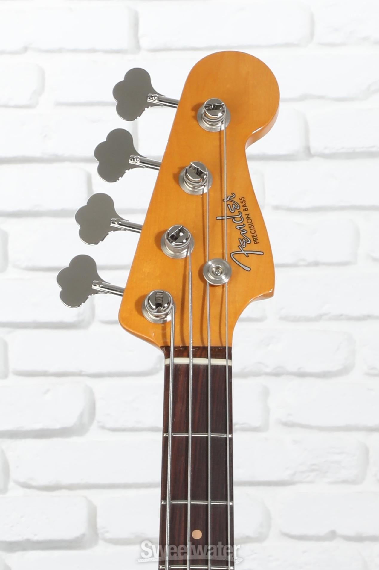 Fender American Vintage II 1960 Precision Bass - Black | Sweetwater
