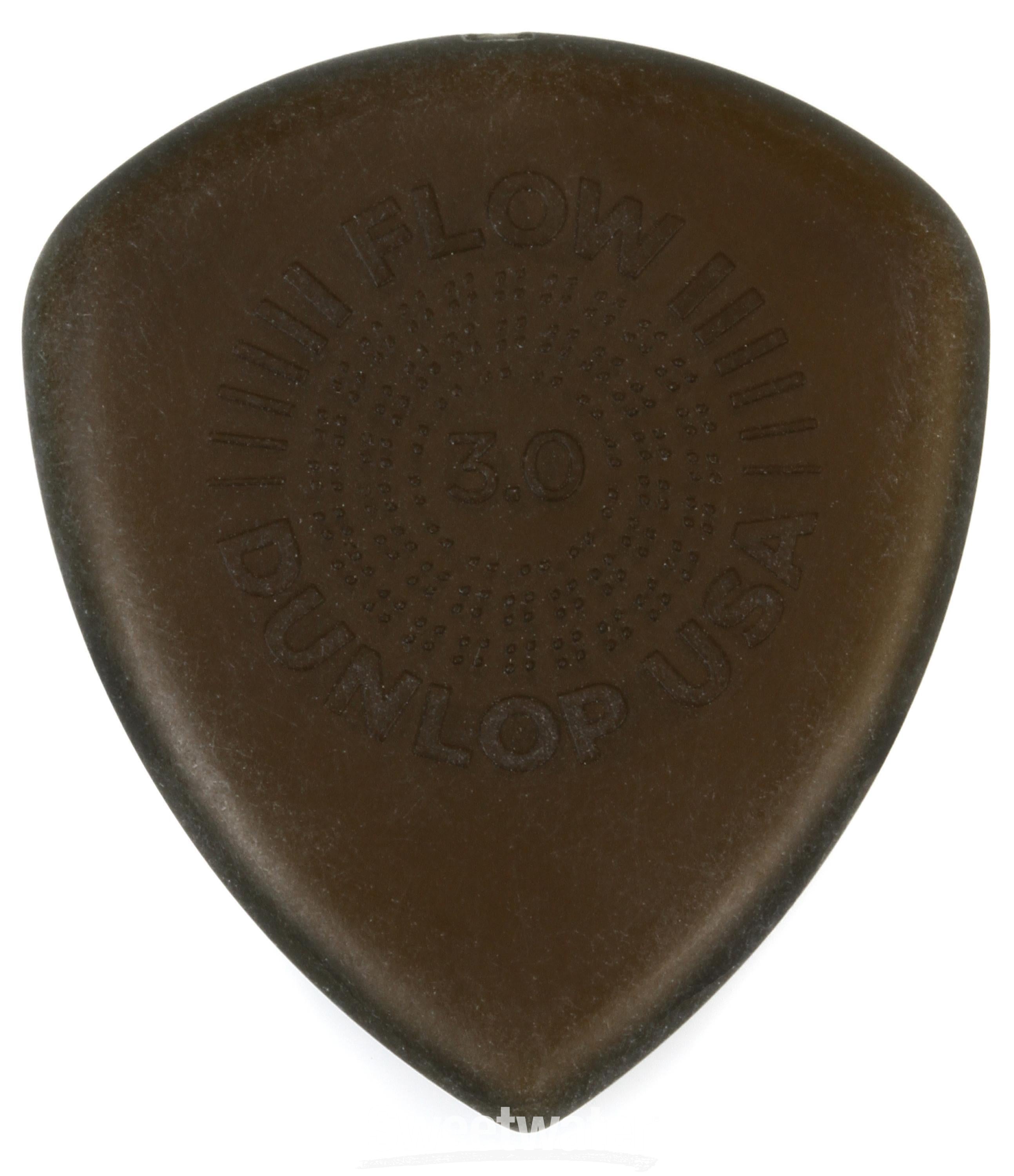 Dunlop 547P300 Flow Jumbo Grip Guitar Picks 3.0mm 3-pack | Sweetwater