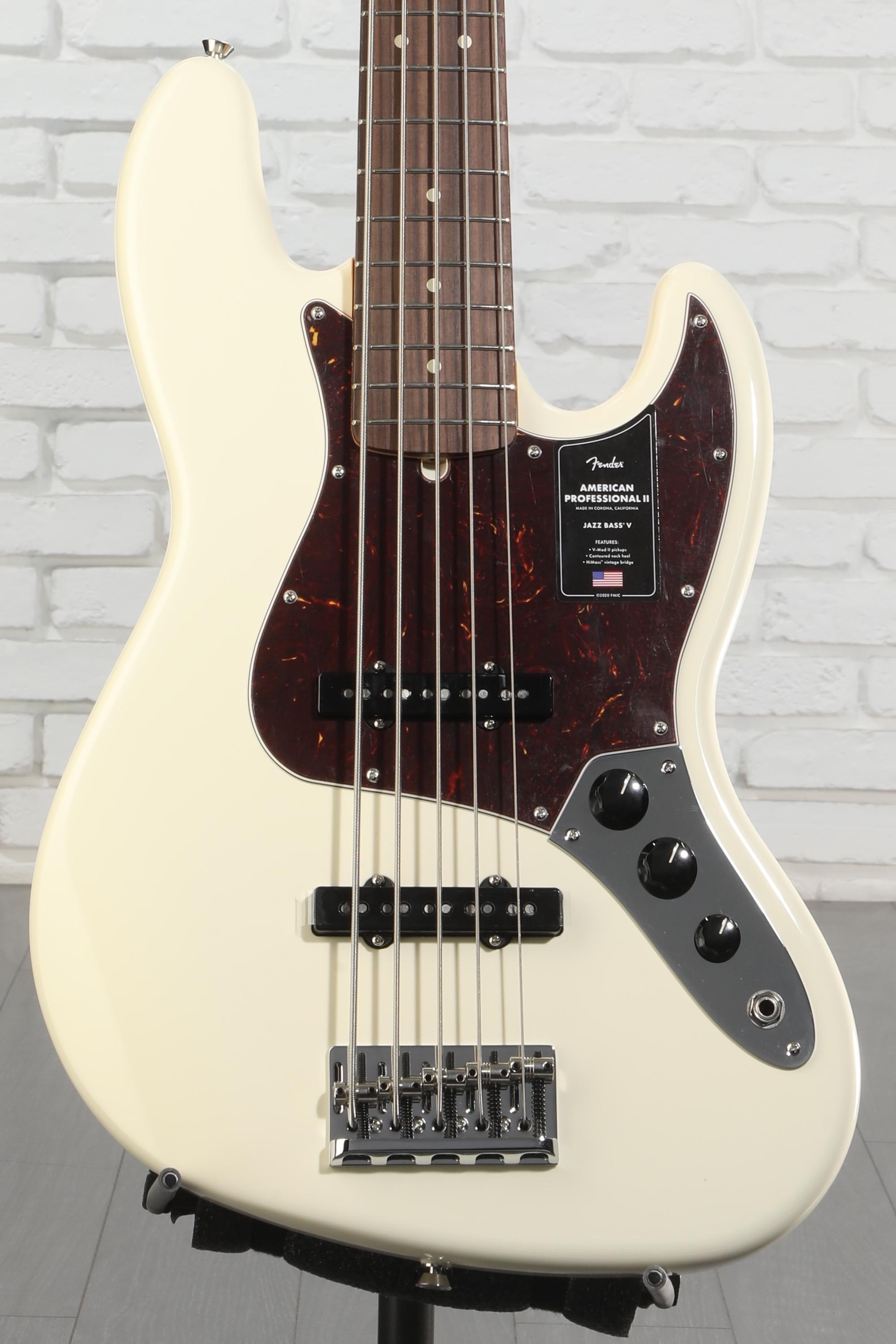Fender American ProfessionalⅡ JazzBass V Fender American Professional II Jazz Bass V Roasted Pine Natural