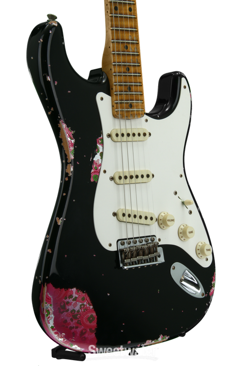 Fender Custom Shop 1957 Heavy Relic Stratocaster - Black