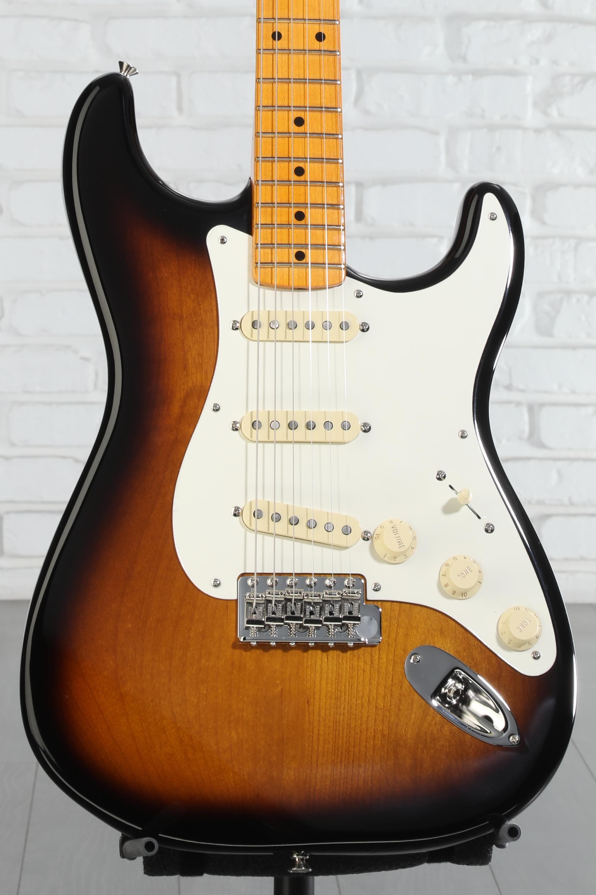 Fender Eric Johnson Stratocaster - 2-Color Sunburst with Maple