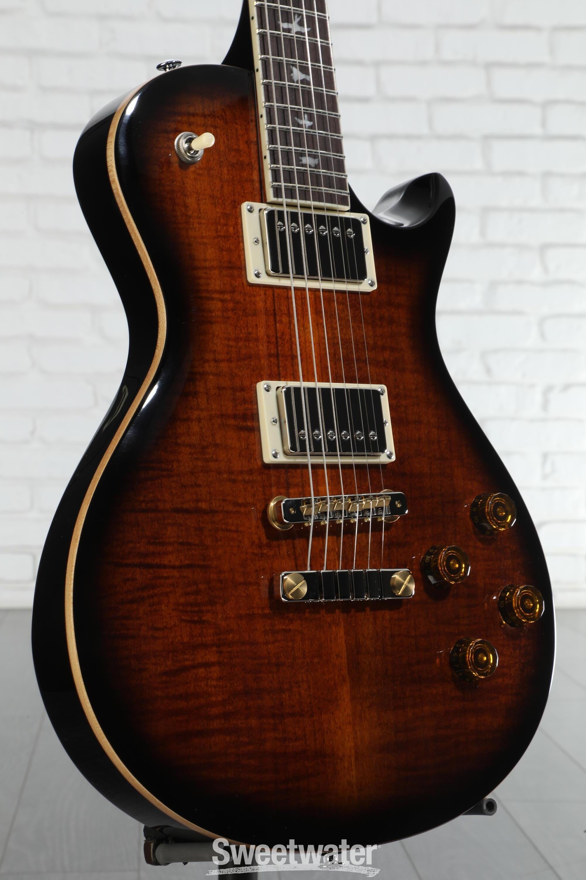 ギター PRS SE McCARTY 594 Black Gold Sunburst PRS SE Singlecut McCarty 594 Electric Guitar Black Gold