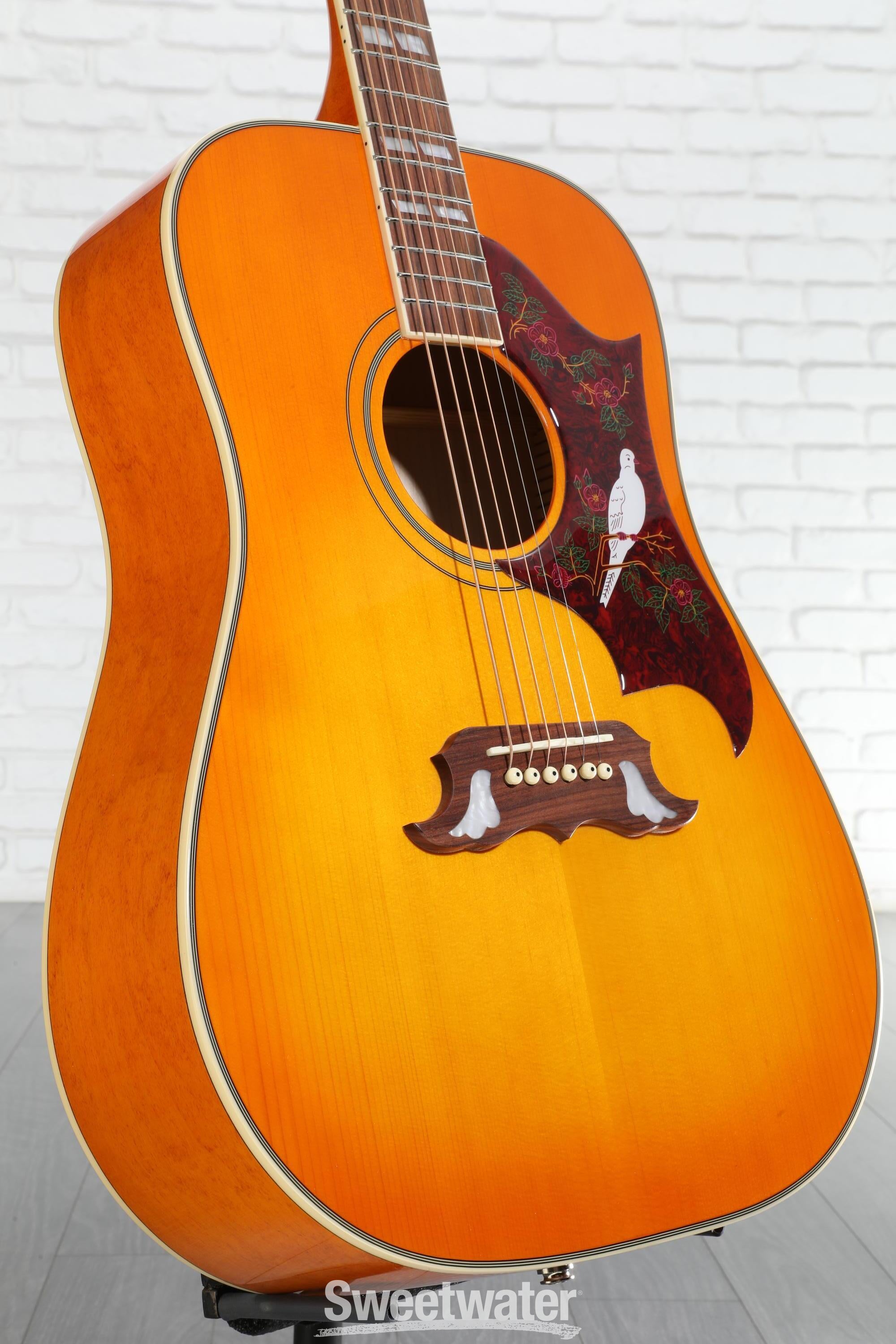 Epiphone Dove Studio Acoustic-electric Guitar - Violin Burst