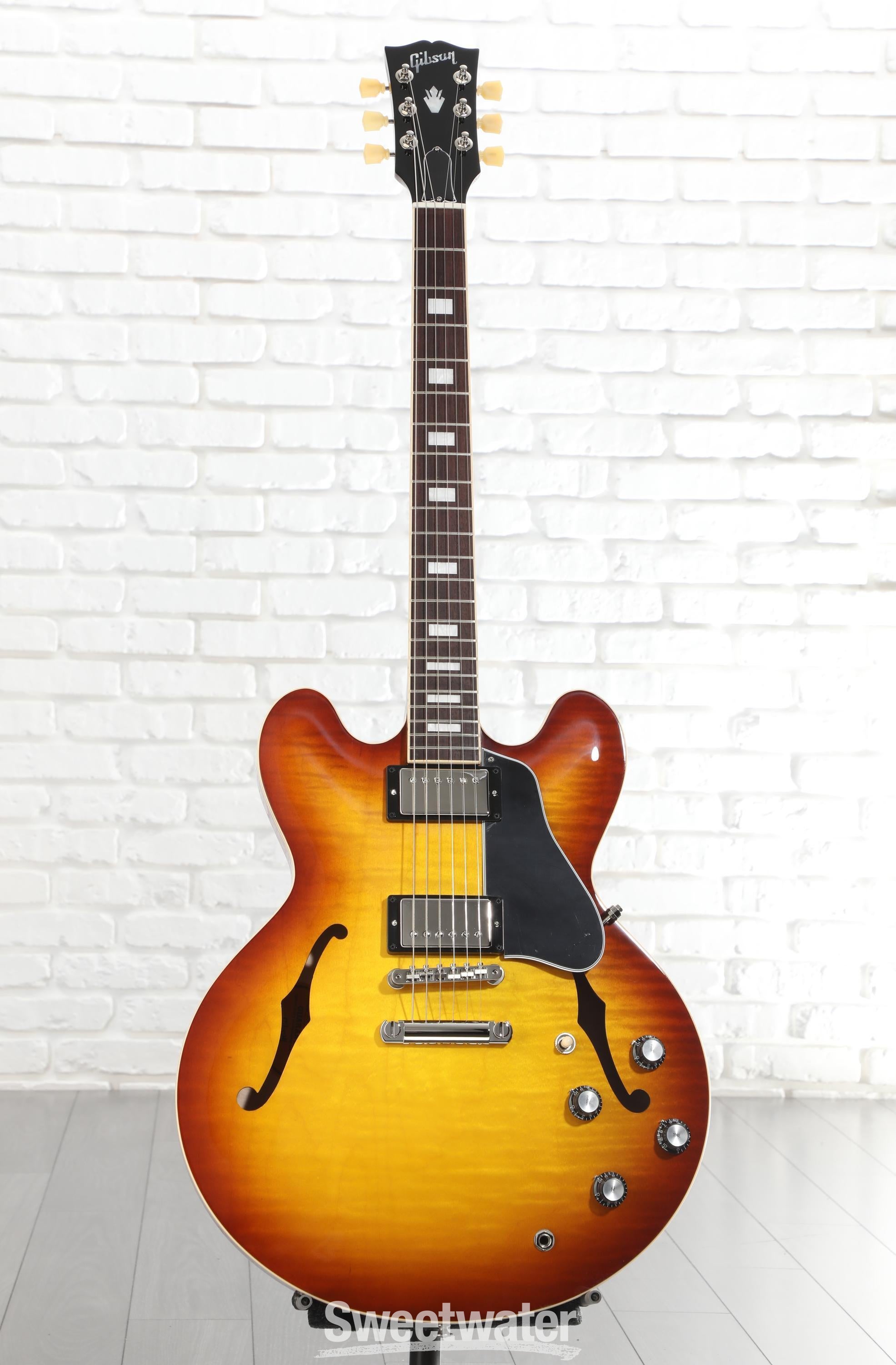 Gibson ES-335 Figured Semi-hollowbody Electric Guitar - Iced Tea