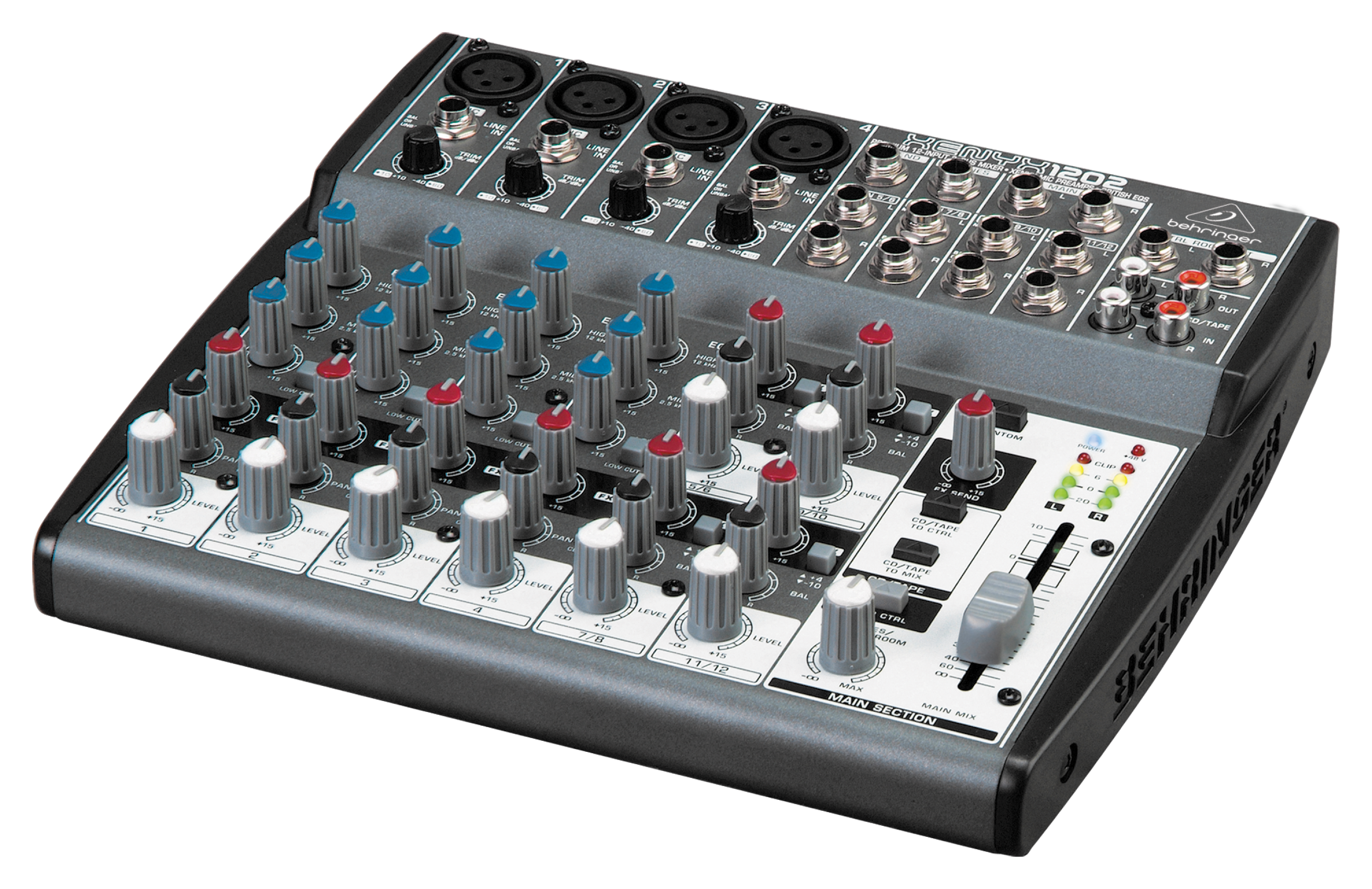 XENYX 1202 ミキサー Behringer Xenyx 1202 8-channel Analog Mixer | Sweetwater