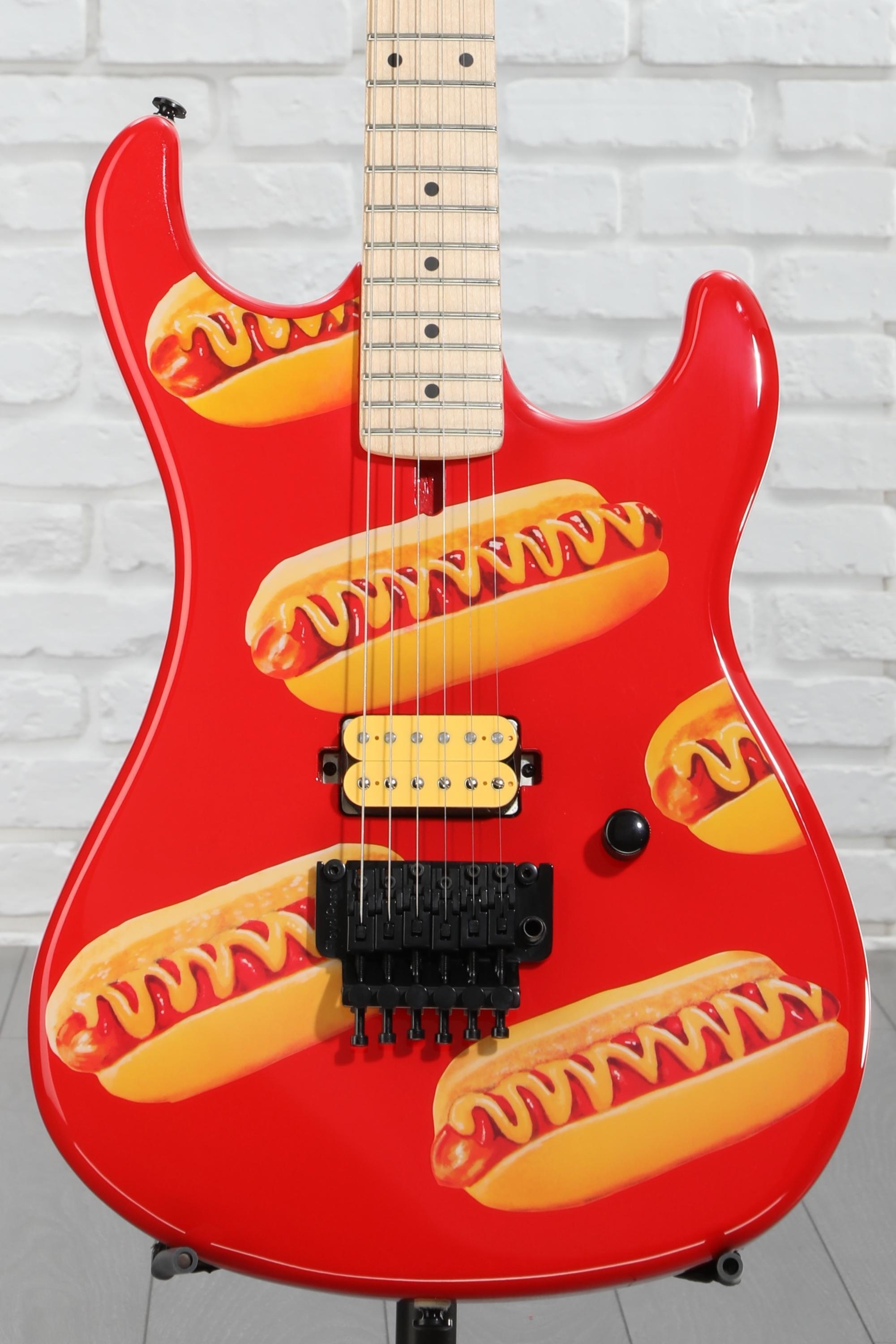 Kramer The 84 Hot Dogger Electric Guitar - Ketchup Red, Sweetwater
