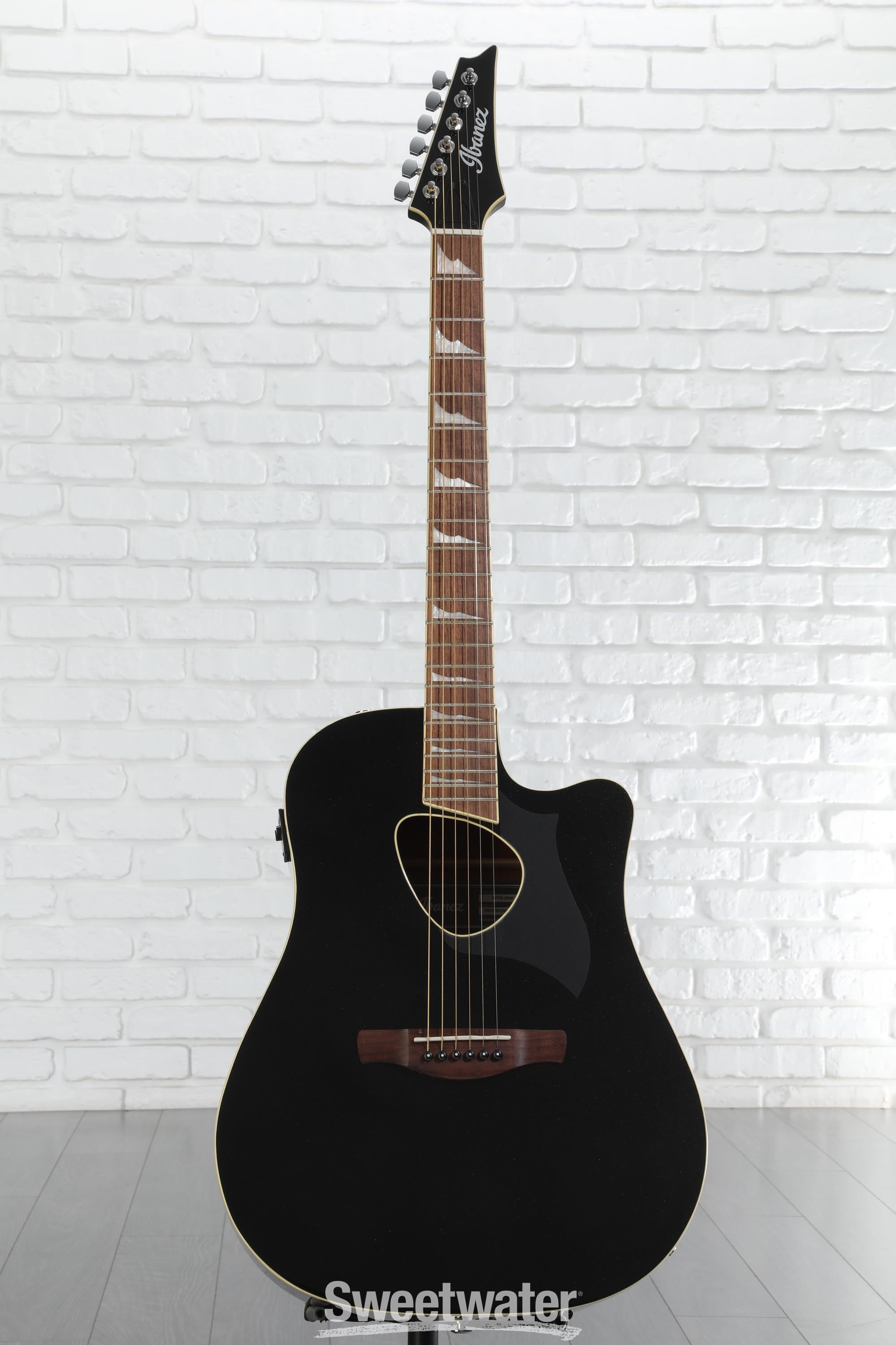 Ibanez Altstar ALT30 Acoustic-Electric Guitar - Black