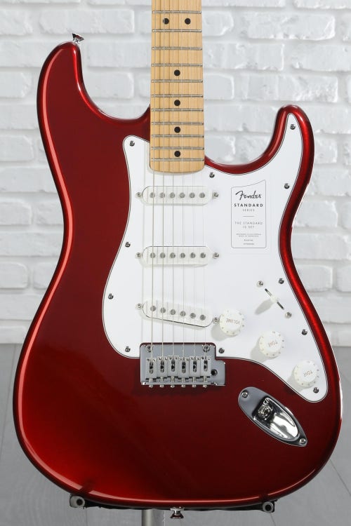 Fender Standard Stratocaster Electric Guitar - Candy Cola