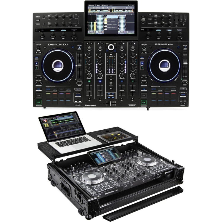 Denon DJ Prime 4+ 4-deck Standalone DJ System