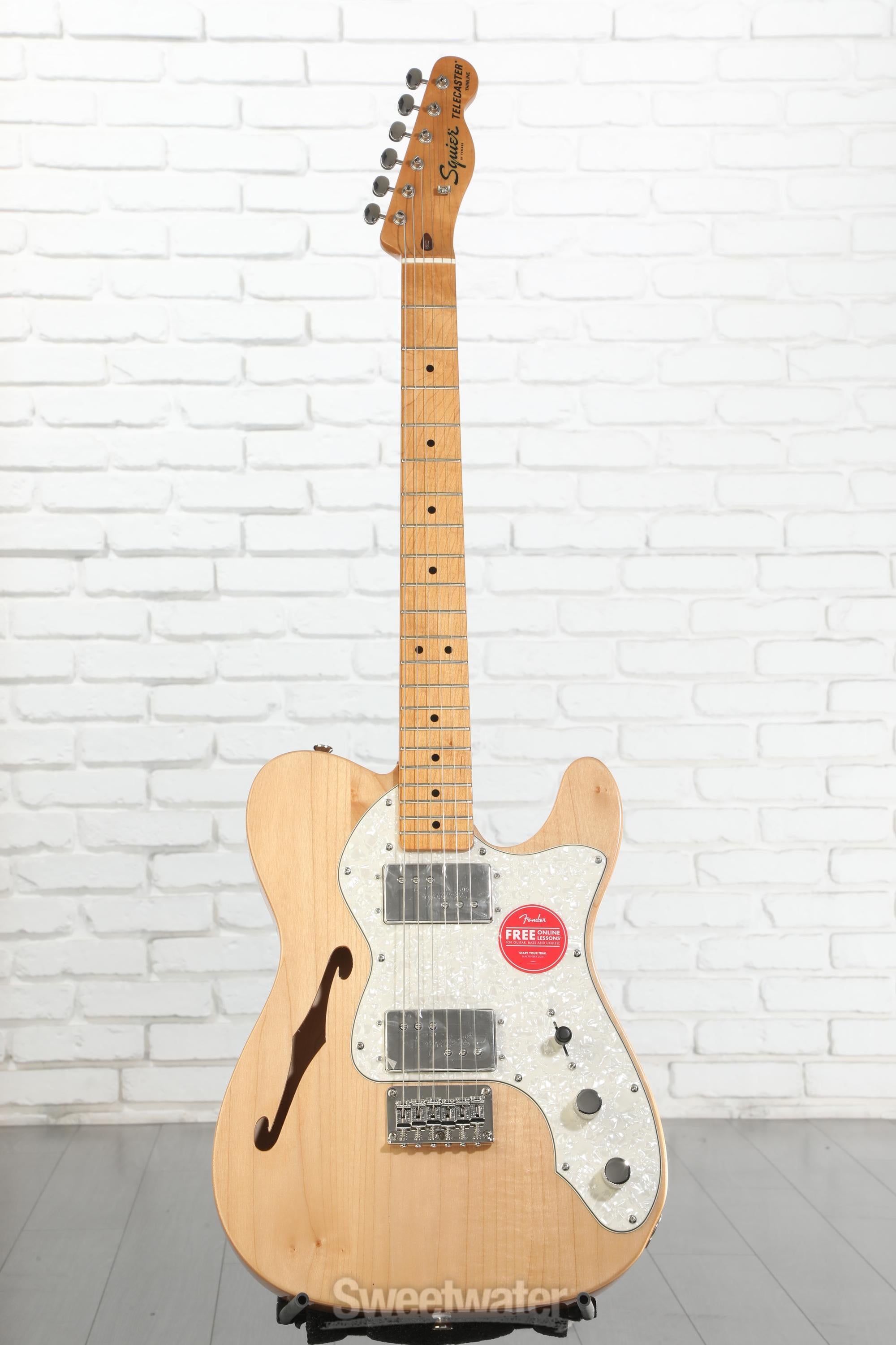 Squier Classic Vibe '70s Telecaster Thinline - Natural | Sweetwater