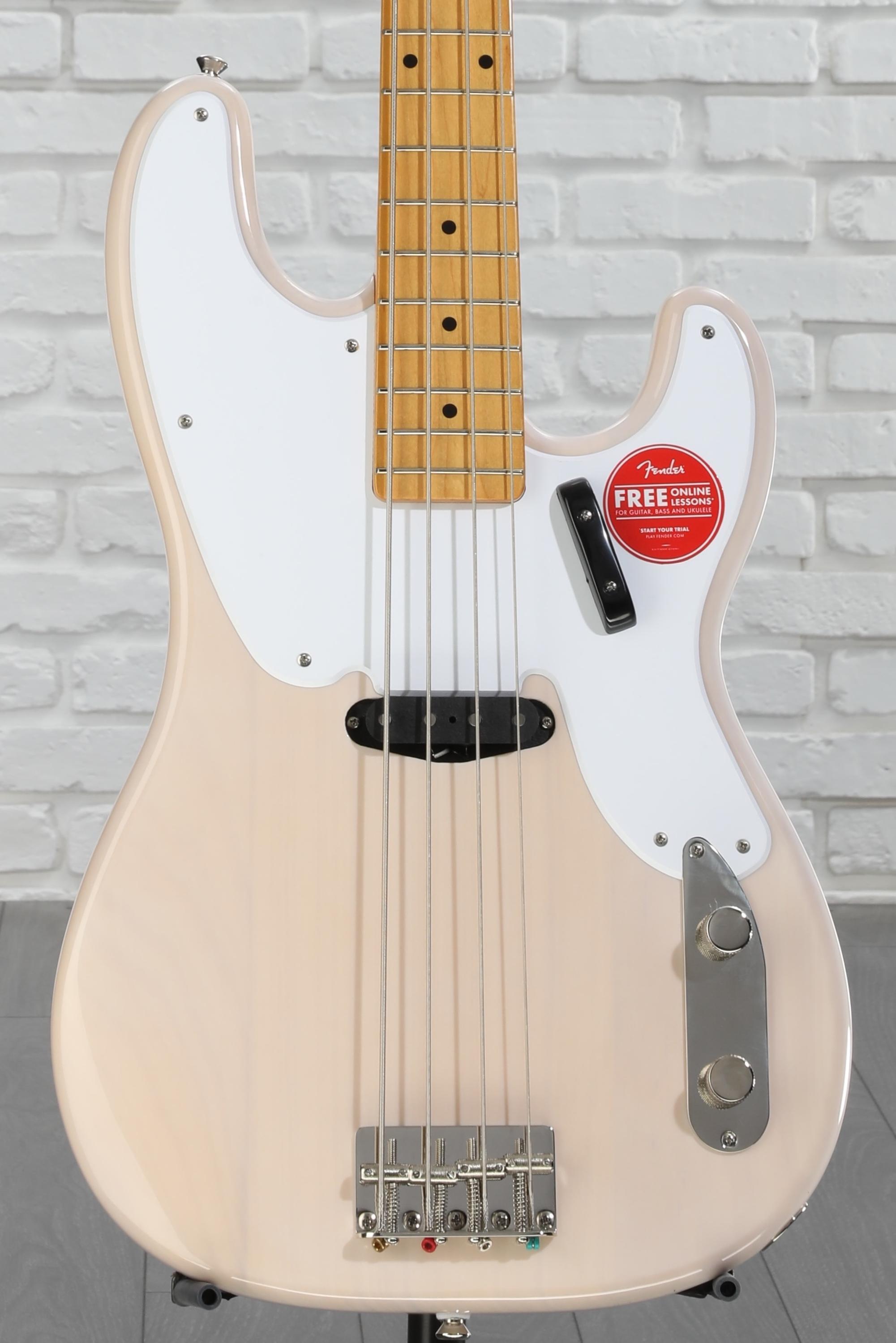 Squier PRECISION BASS プレベ ホワイト Fenderr-Squier-Classic-Vibe-