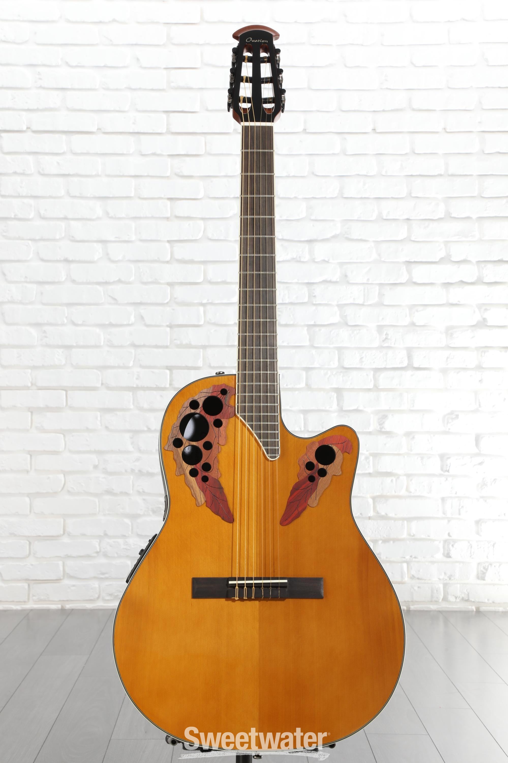 Ovation Celebrity Elite CE44C-4A Mid-depth Classical - Natural