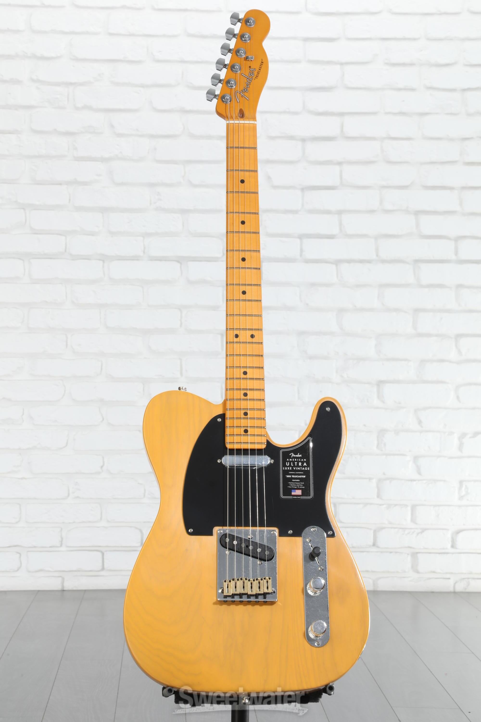 Fender American Ultra Luxe Vintage '50s Telecaster Electric Guitar