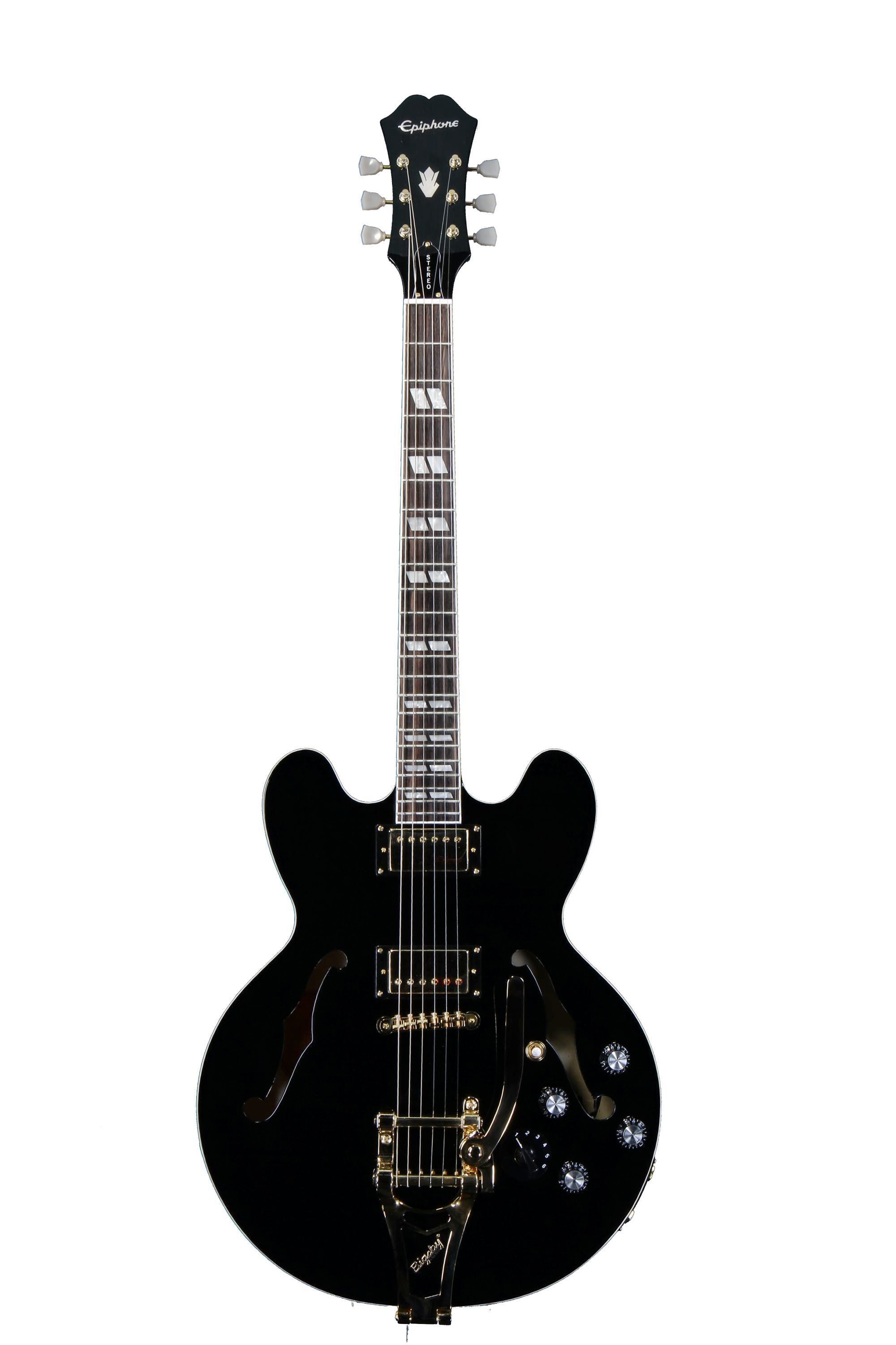 種類セミアコEpiphone ES-345 BLACK - ギター