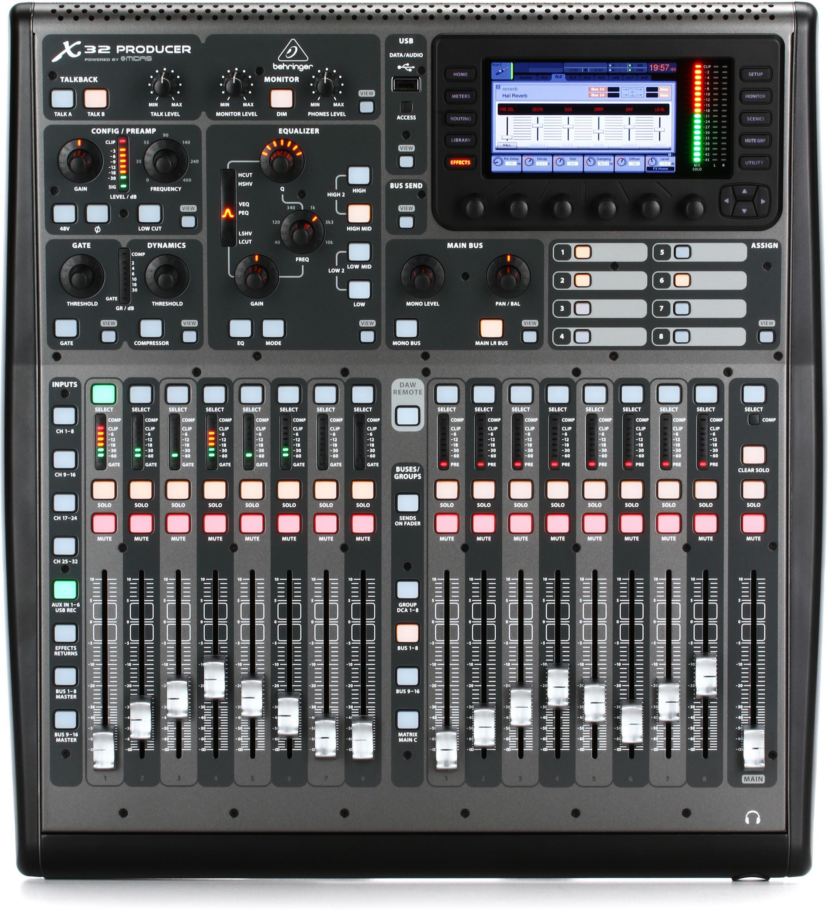Bundled Item: Behringer X32 Producer 40-channel Digital Mixer