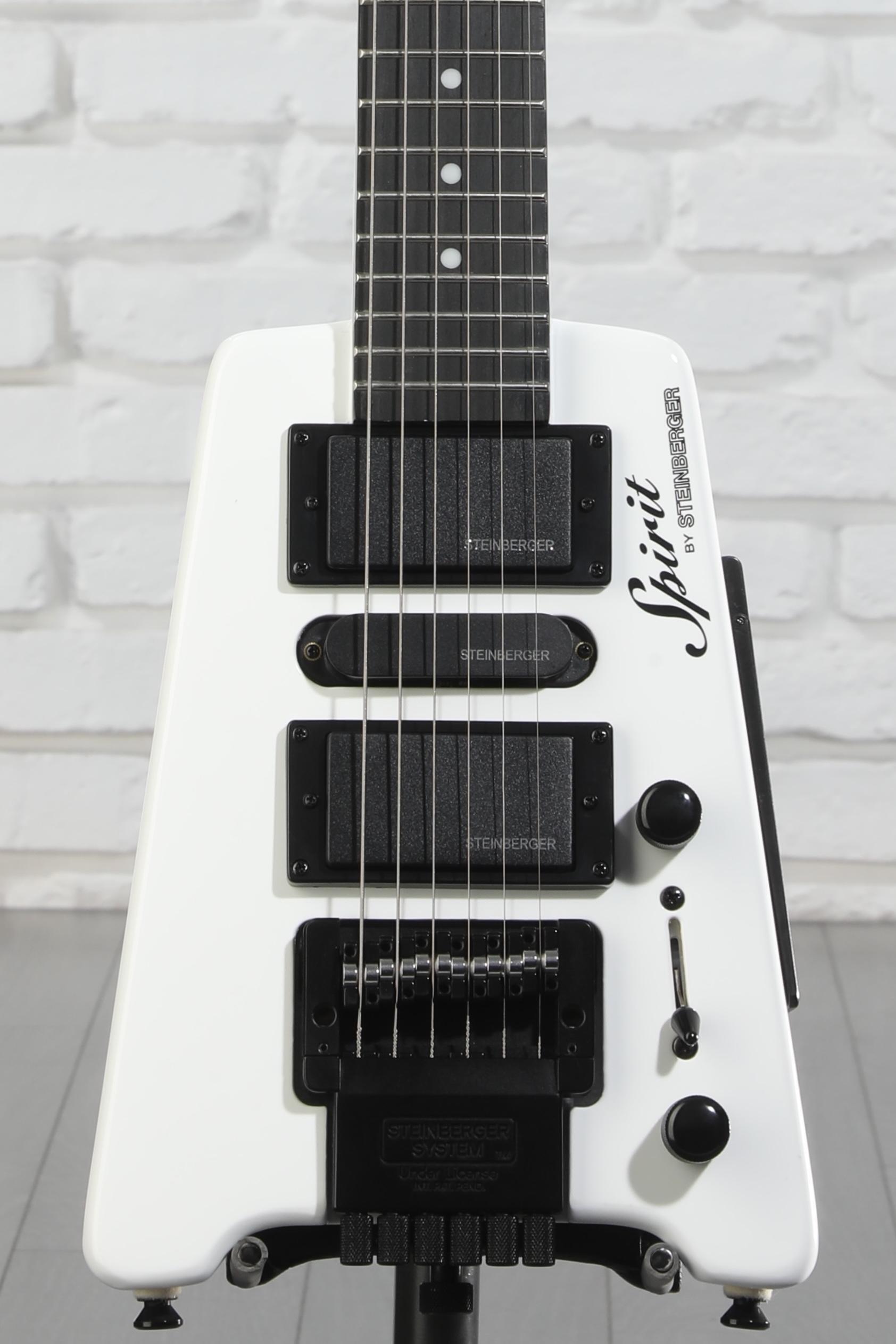 Steinberger Spirit GT-PRO Deluxe Electric Guitar - White | Sweetwater