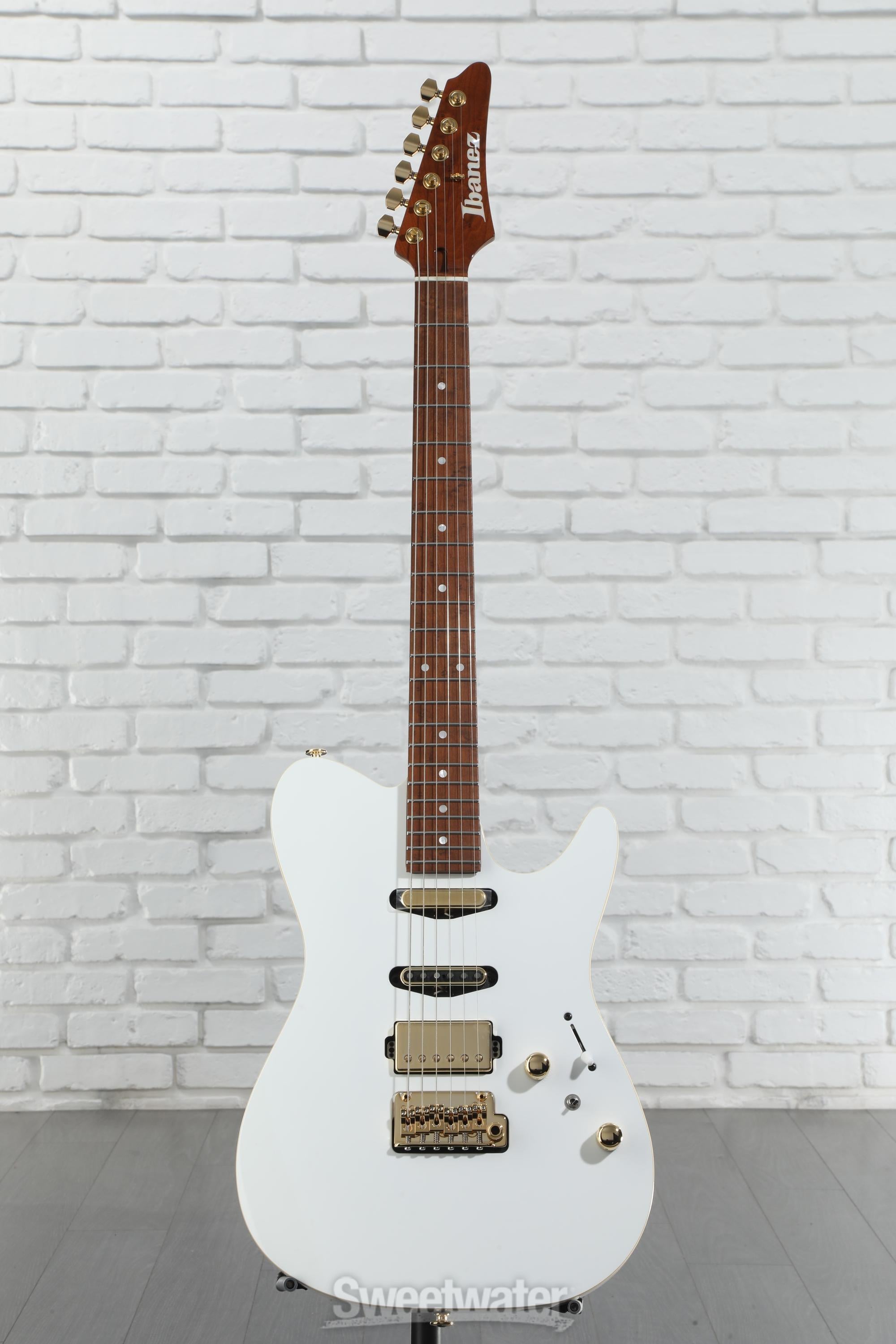 Ibanez LB1 Lari Basilio Signature Electric Guitar - White