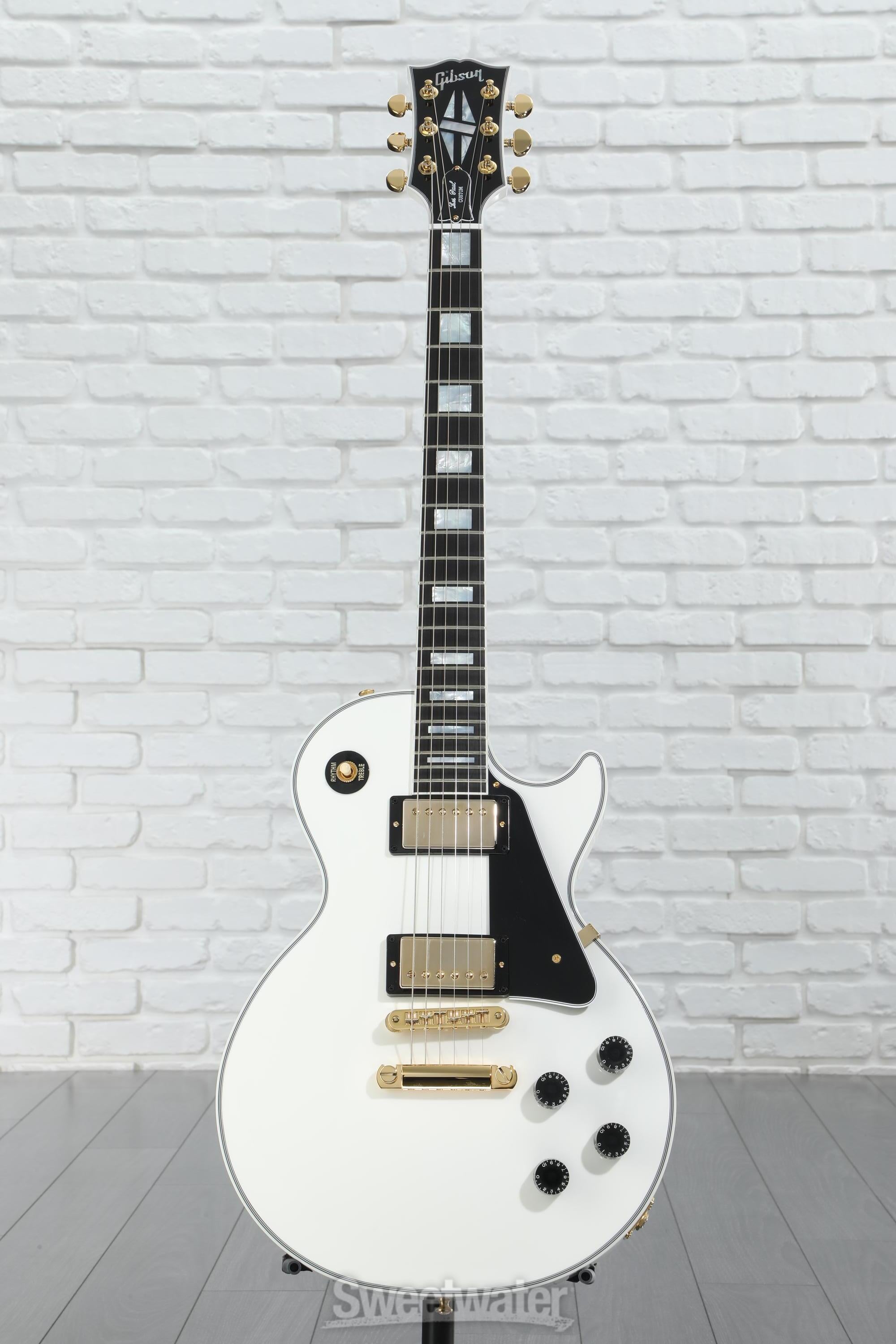 Gibson Custom Les Paul Custom - Alpine White with Ebony Fingerboard