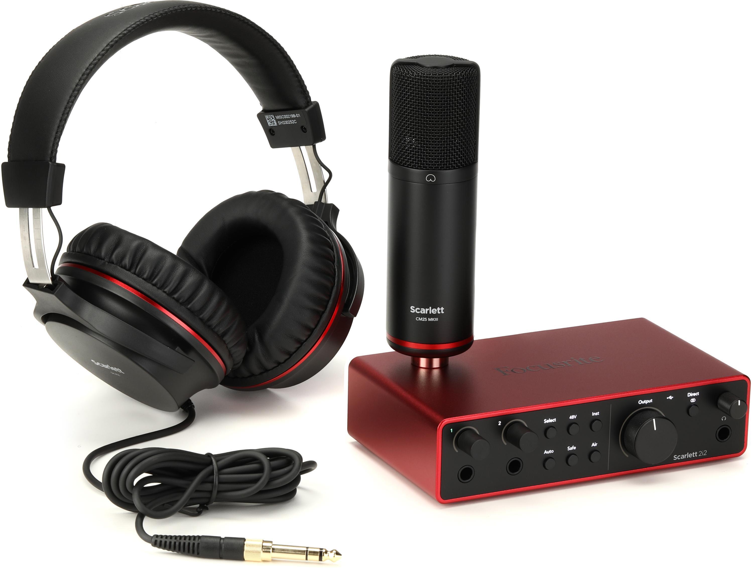 Scarlett 2i2 headphone cheap amp