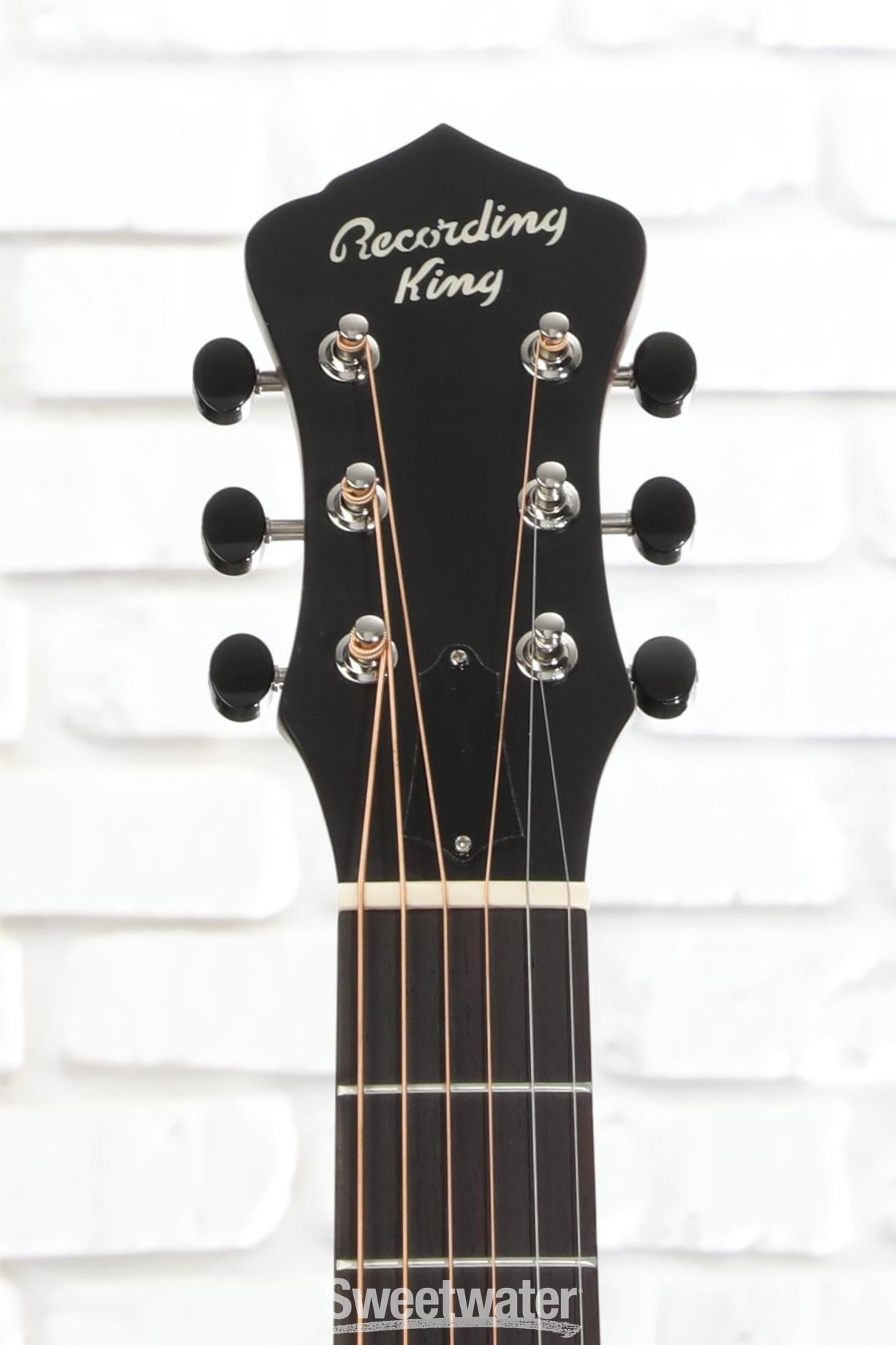 Recording King Tricone Resonator Guitar - Roundneck | Sweetwater