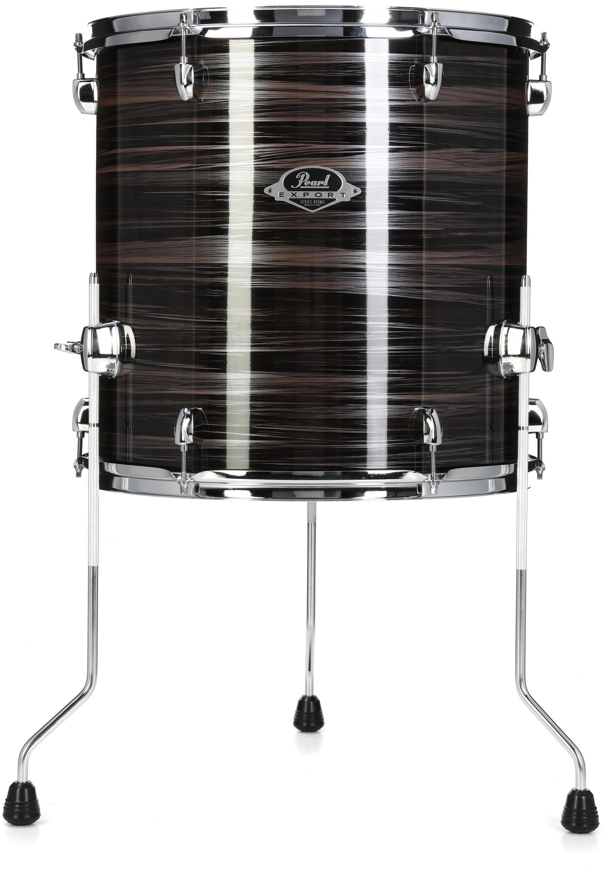 Pearl Export EXX Floor Tom - 14 x 14 inch - Jet Black | Sweetwater