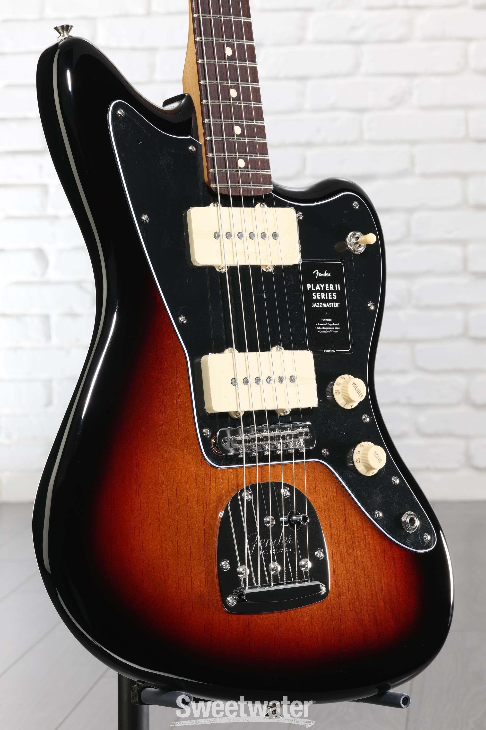 Fender Player II Jazzmaster Electric Guitar - 3-color Sunburst