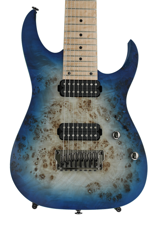 Ibanez RG Prestige RG852MPB - Ghost Fleet Blue Burst | Sweetwater