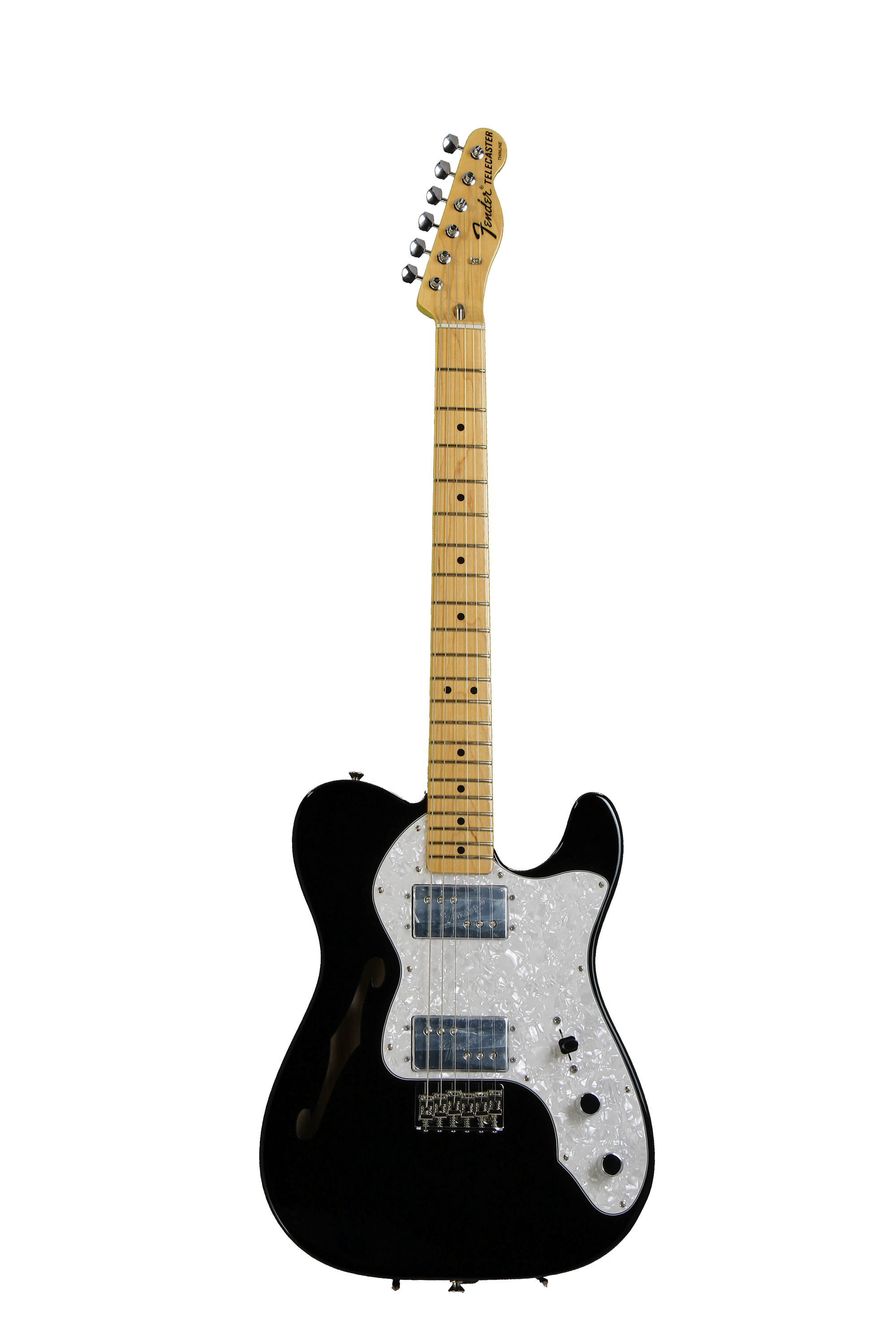 Fender FSR American Vintage '72 Telecaster Thinline - Black
