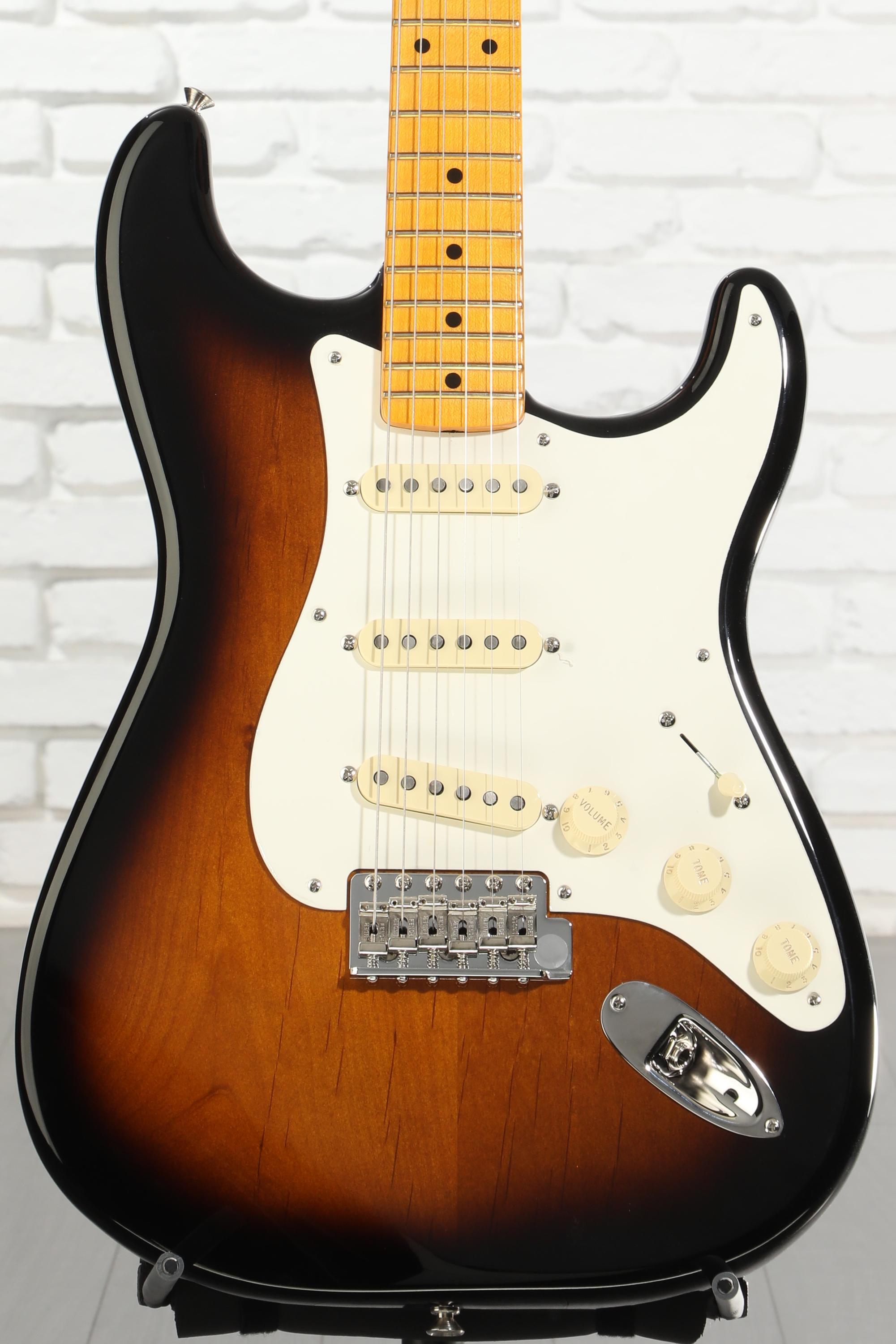 Fender Eric Johnson Stratocaster - 2-Color Sunburst with Maple