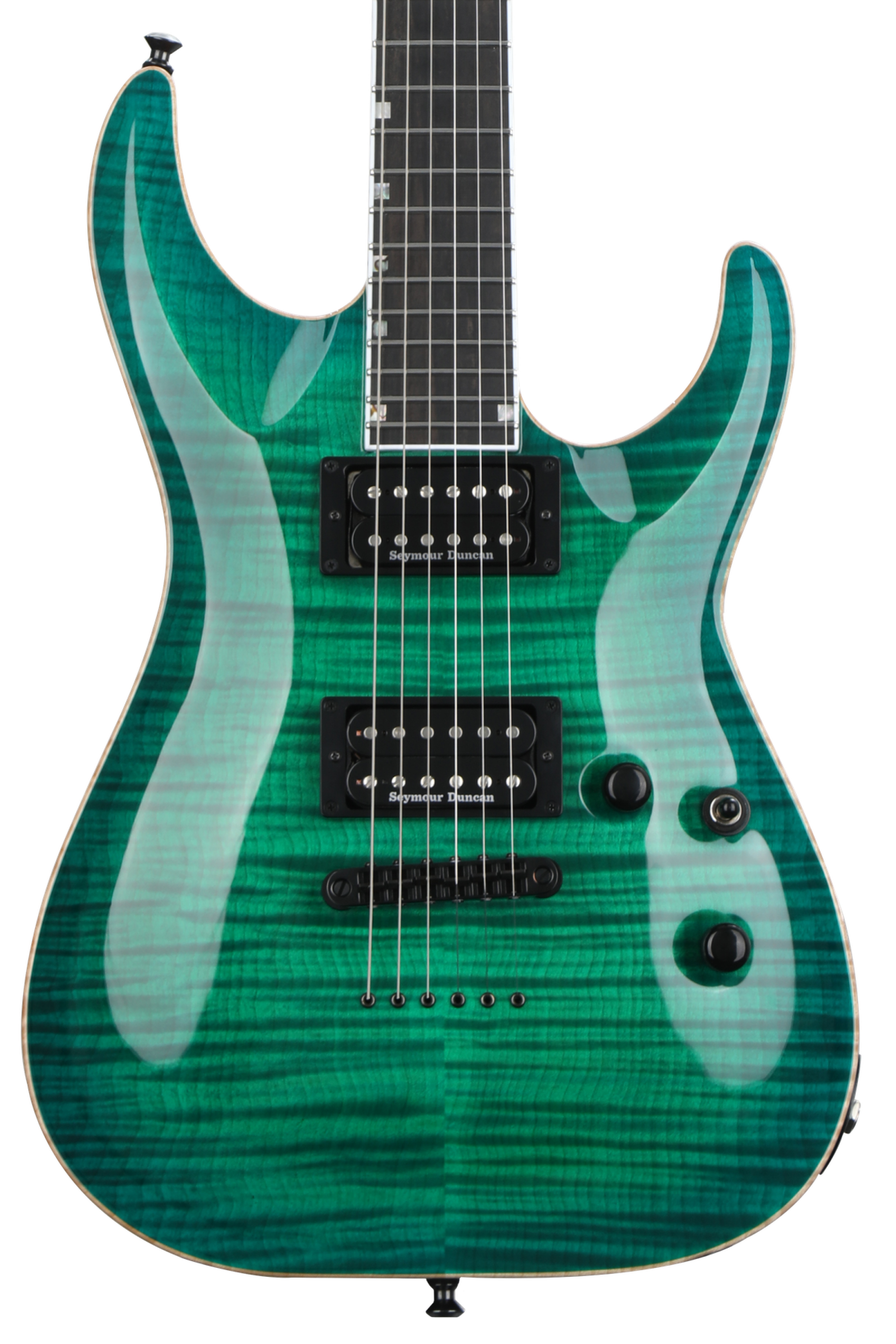 ESP USA Horizon-II Electric Guitar - Emerald Green Sunburst