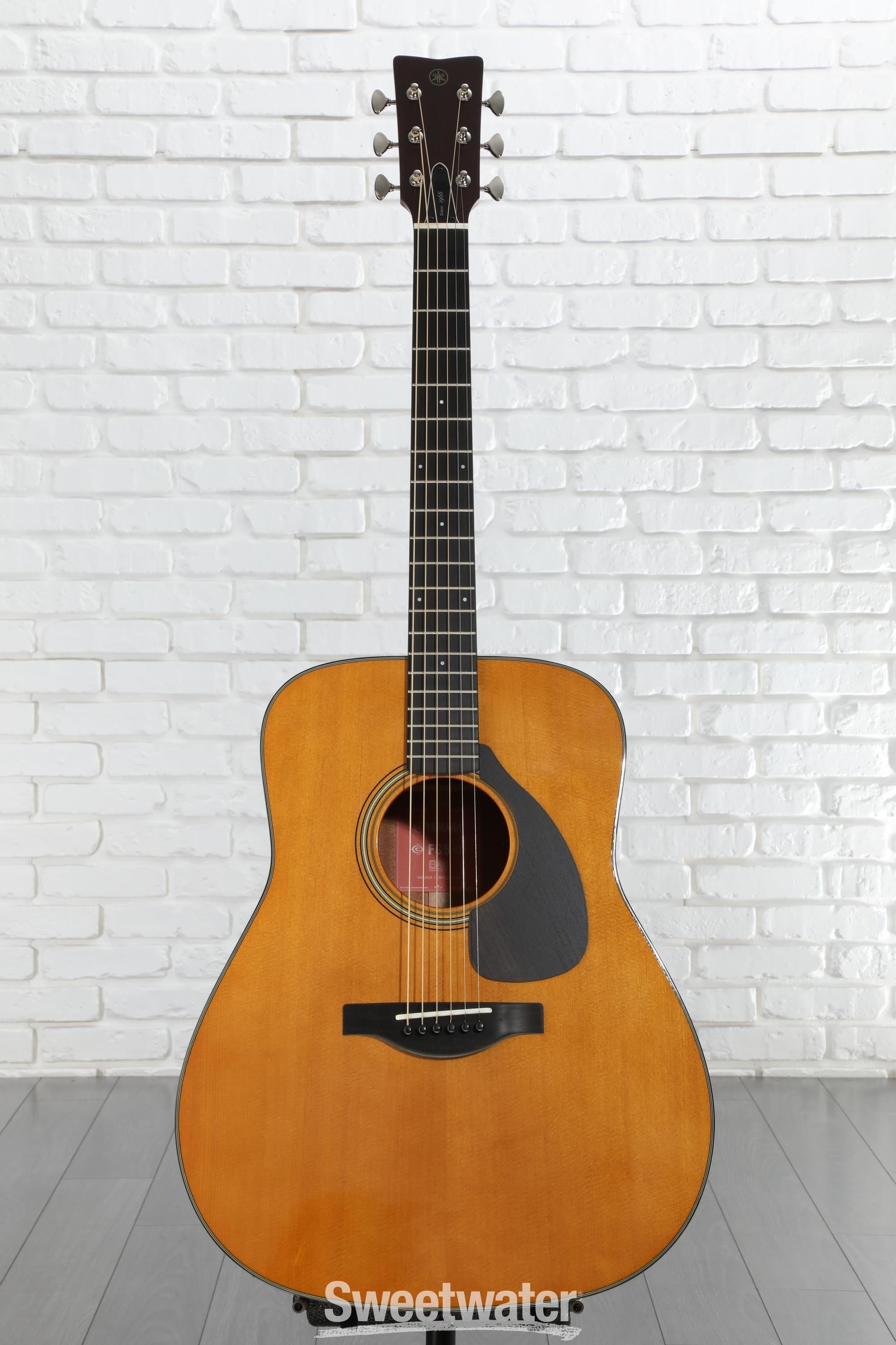 Yamaha FG5 Red Label Acoustic Guitar - Natural | Sweetwater