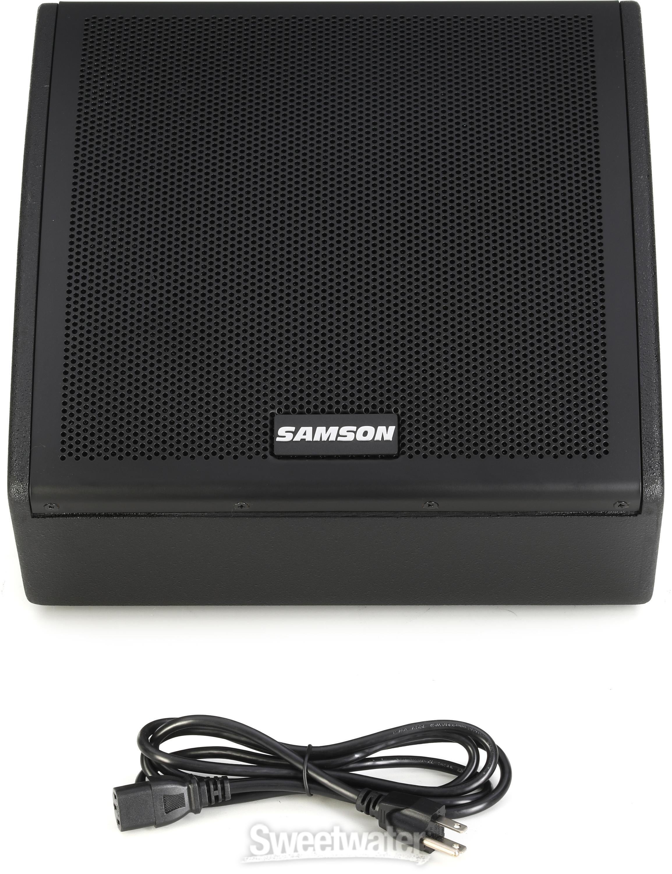 Samson RSXM10A 800W 10-inch Active Coaxial Stage Monitor | Sweetwater