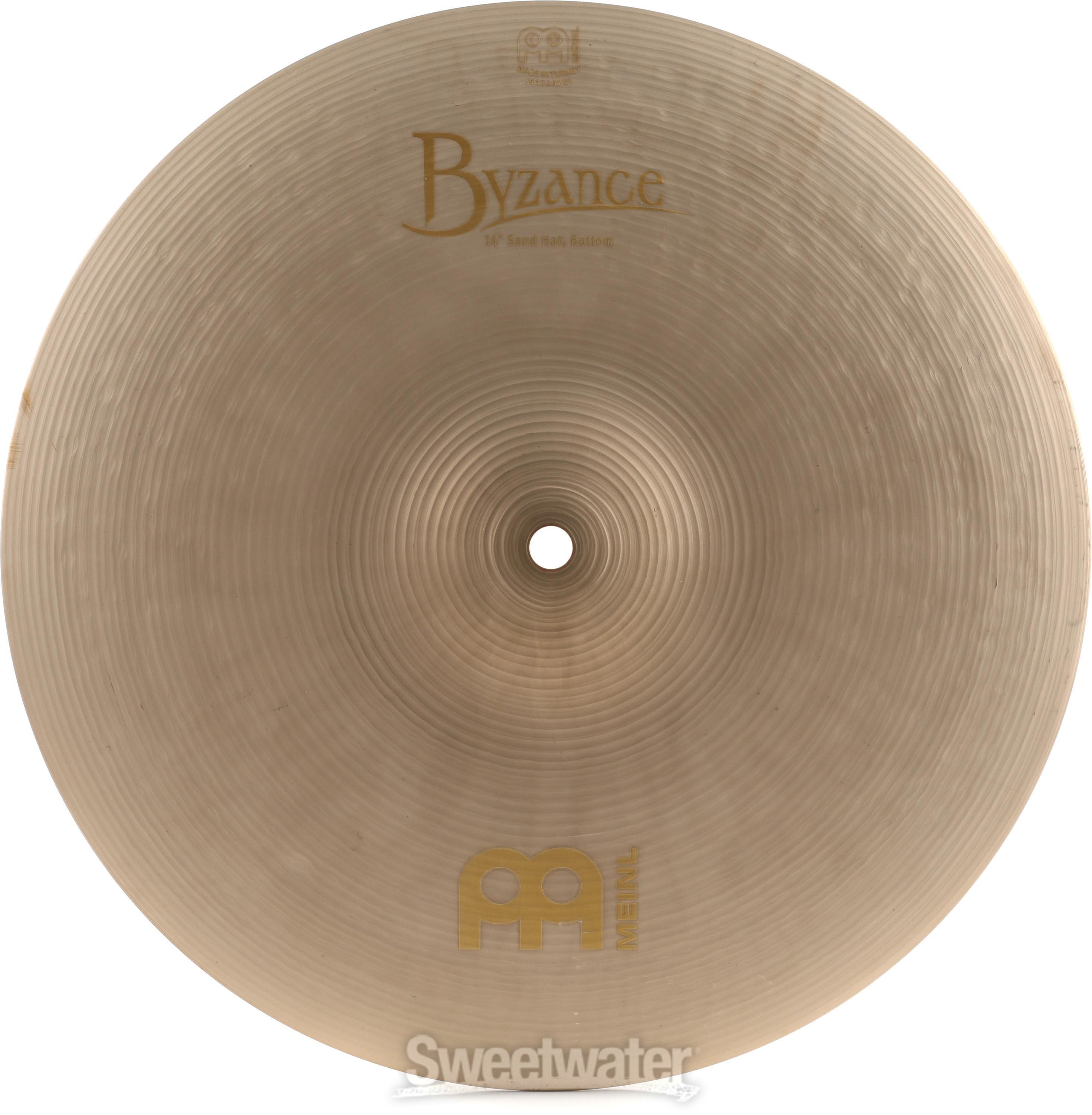 Meinl Cymbals 14 inch Byzance Vintage Sand Hi-hat Cymbals