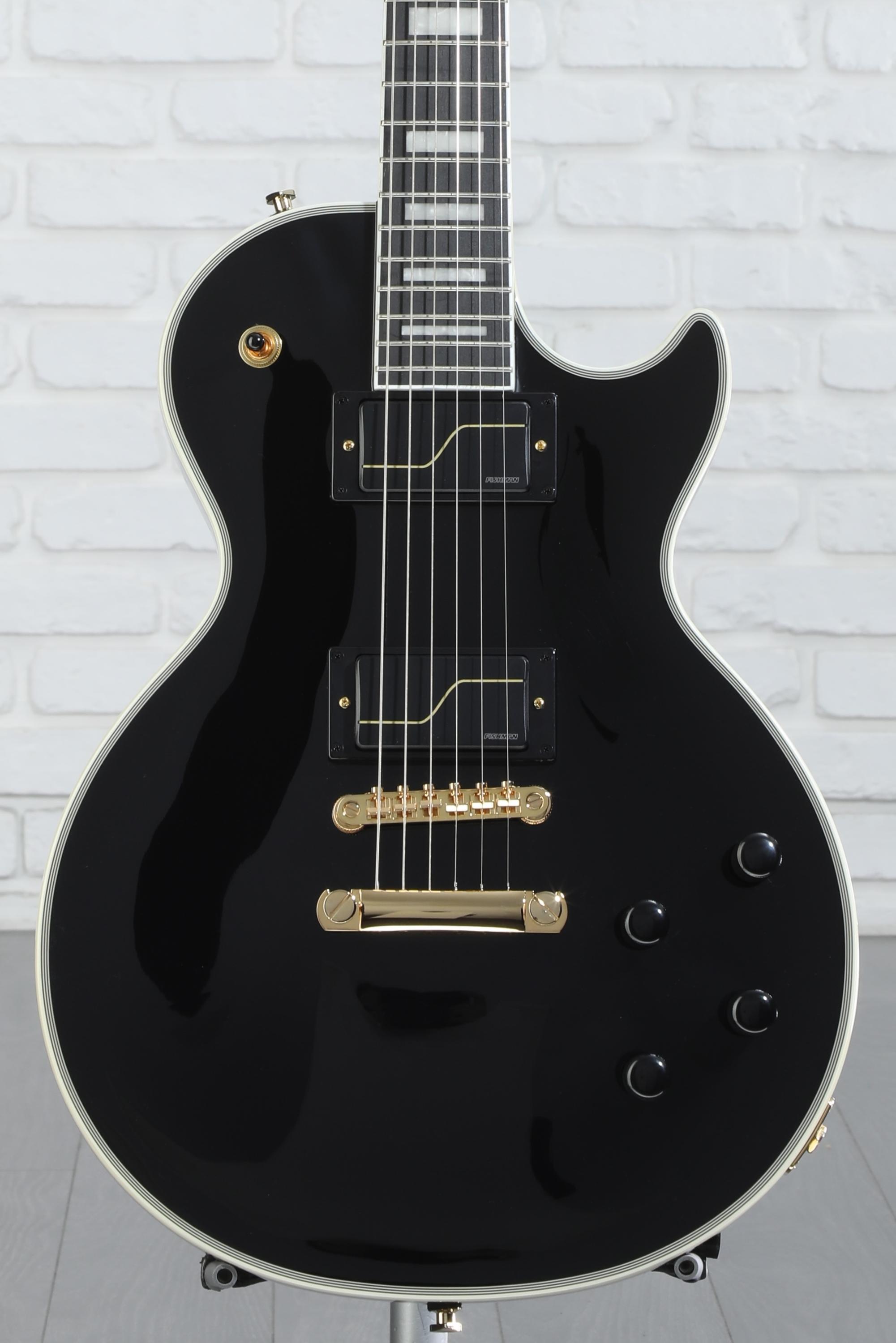 Epiphone Matt Heafy Les Paul Custom Origins Electric Guitar - Ebony |  Sweetwater