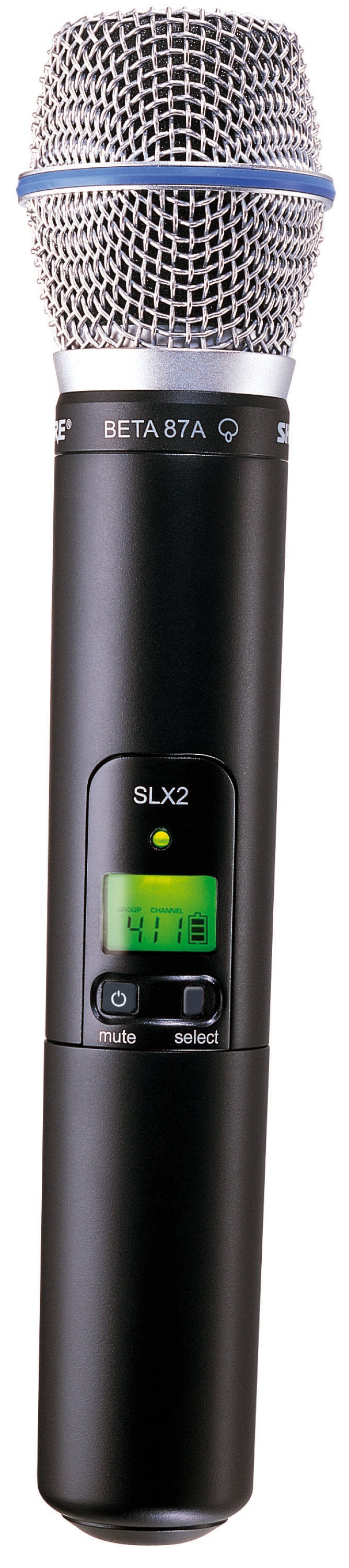 Shure SLX2 BETA87A Wireless Handheld Microphone Transmitter G4 Band