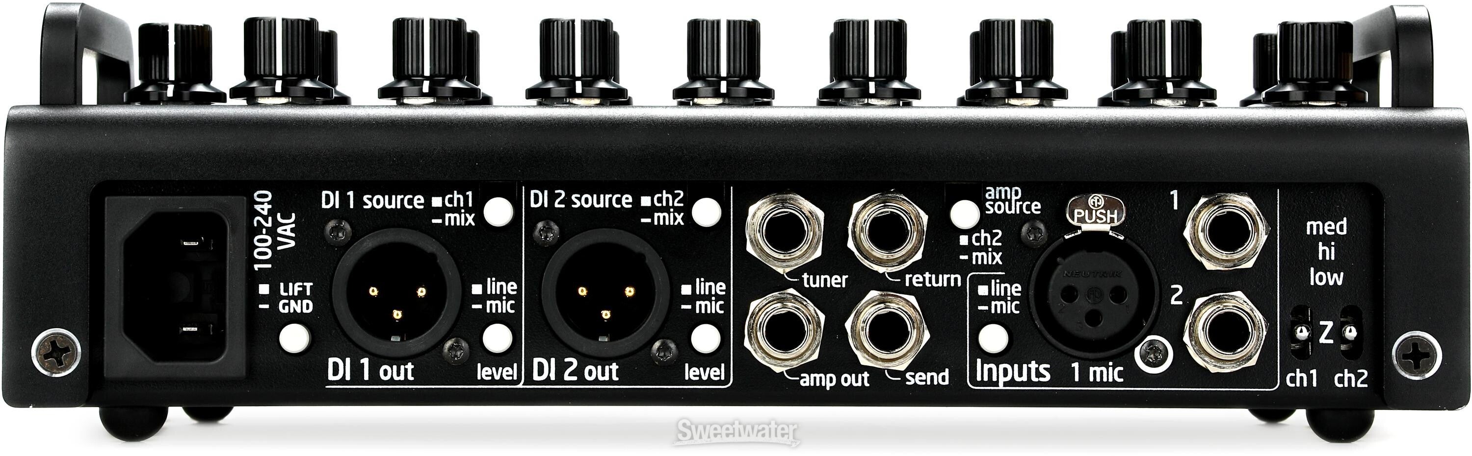 Grace Design Felix 2 Instrument Preamp/Blender - Black | Sweetwater