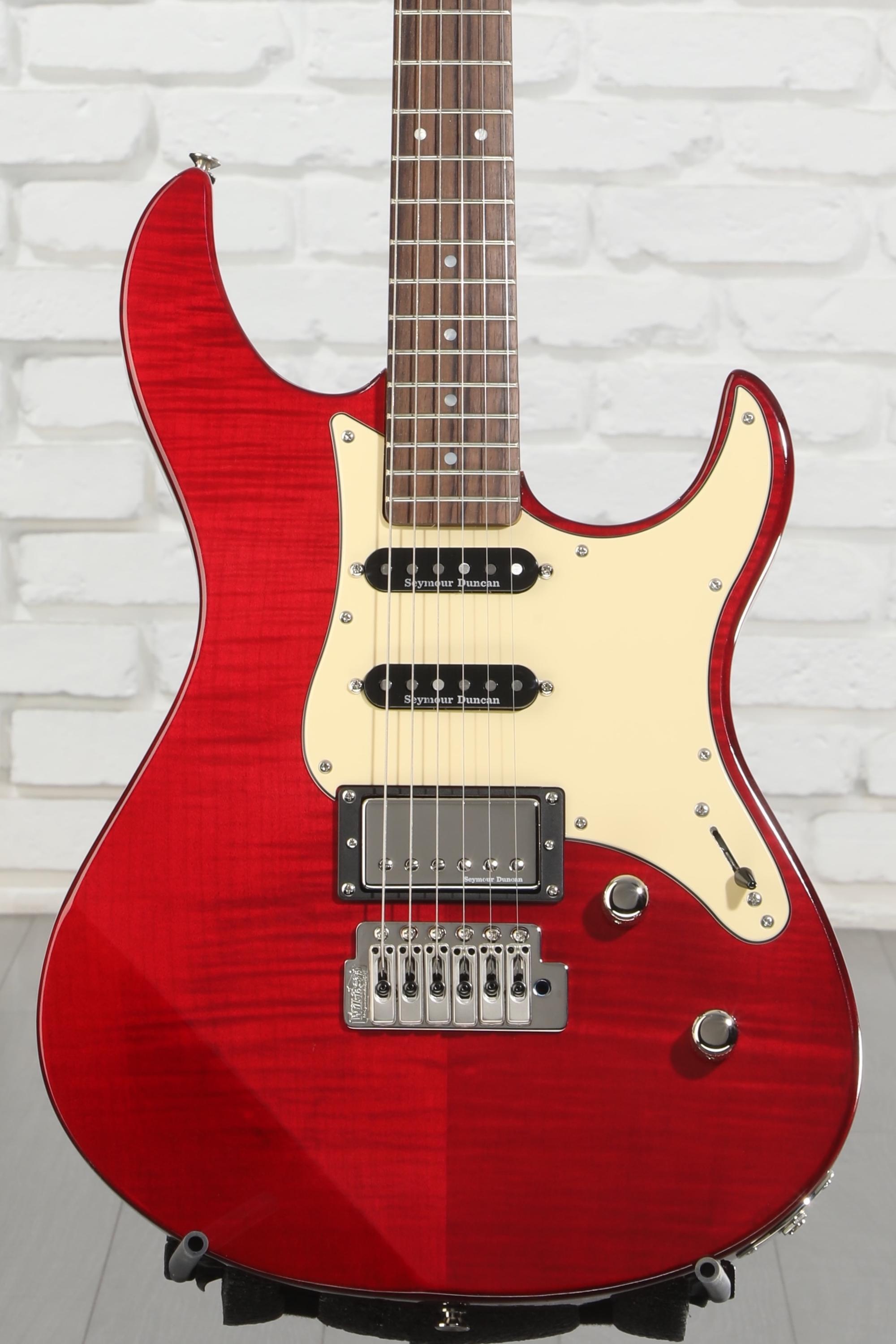 ギター YAMAHA pacifica PAC612VIIFMX FRD Yamaha PAC612VIIFMX Pacifica Electric Guitar - Fired Red | Sweetwater