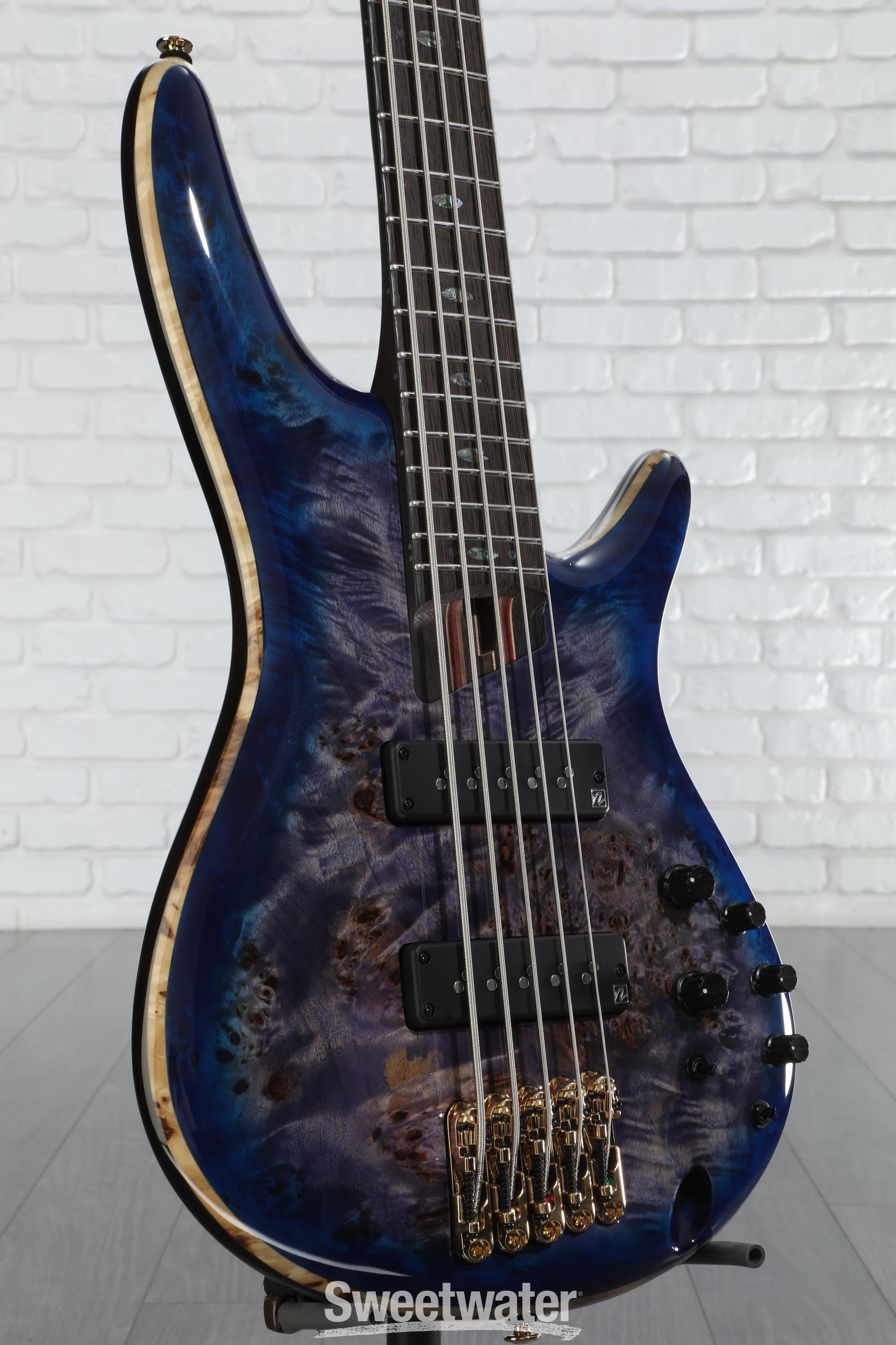 ベース Ibanez Premium SR2605L CeruleanBlueBurst Amazon.com: Ibanez Premium SR2605 Bass Guitar - Cerulean