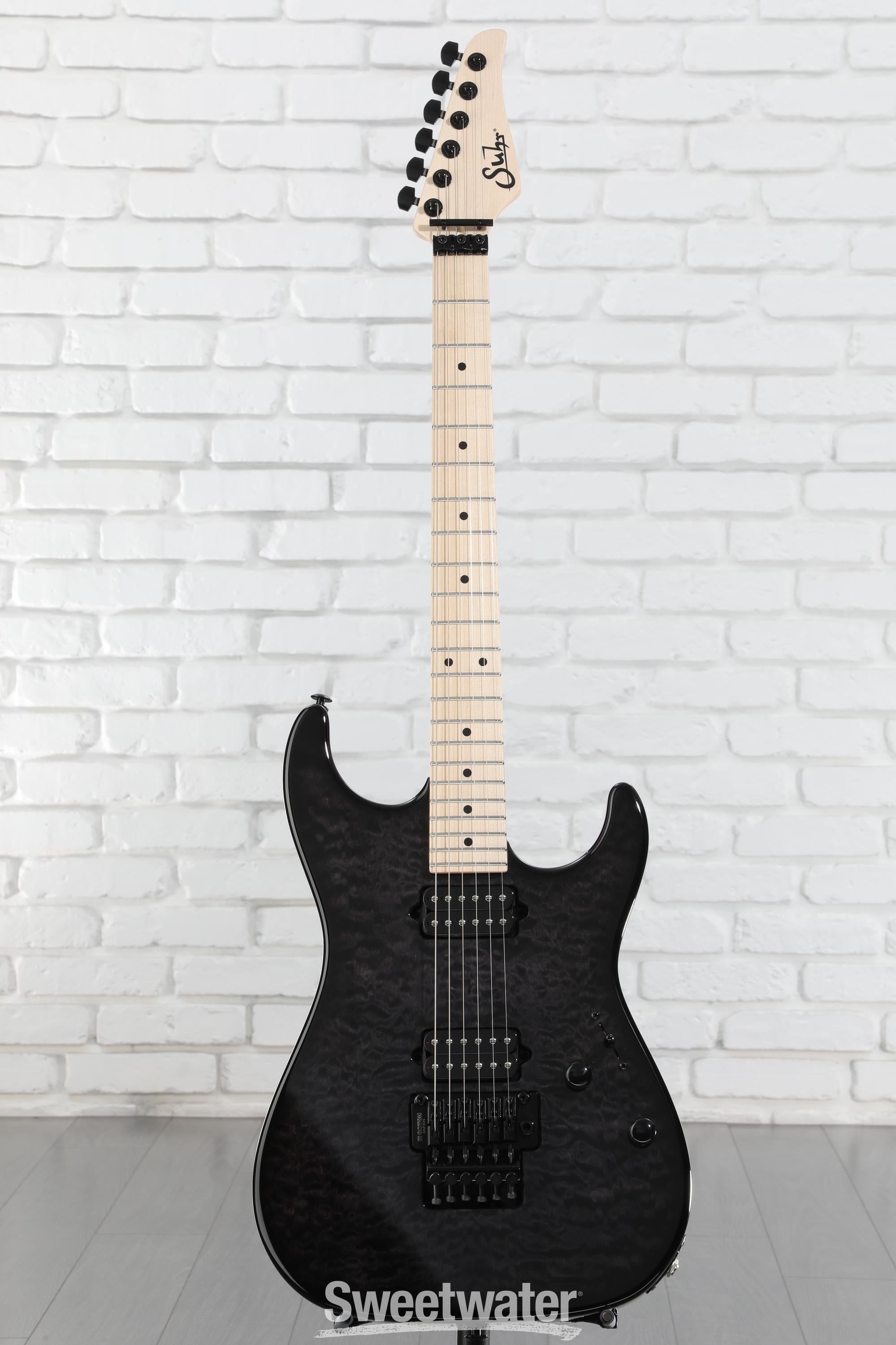 Suhr Modern (Trans Black) 新品同様・ほぼ未使用 Suhr Modern Custom Electric Guitar - Satin Trans Black Burst
