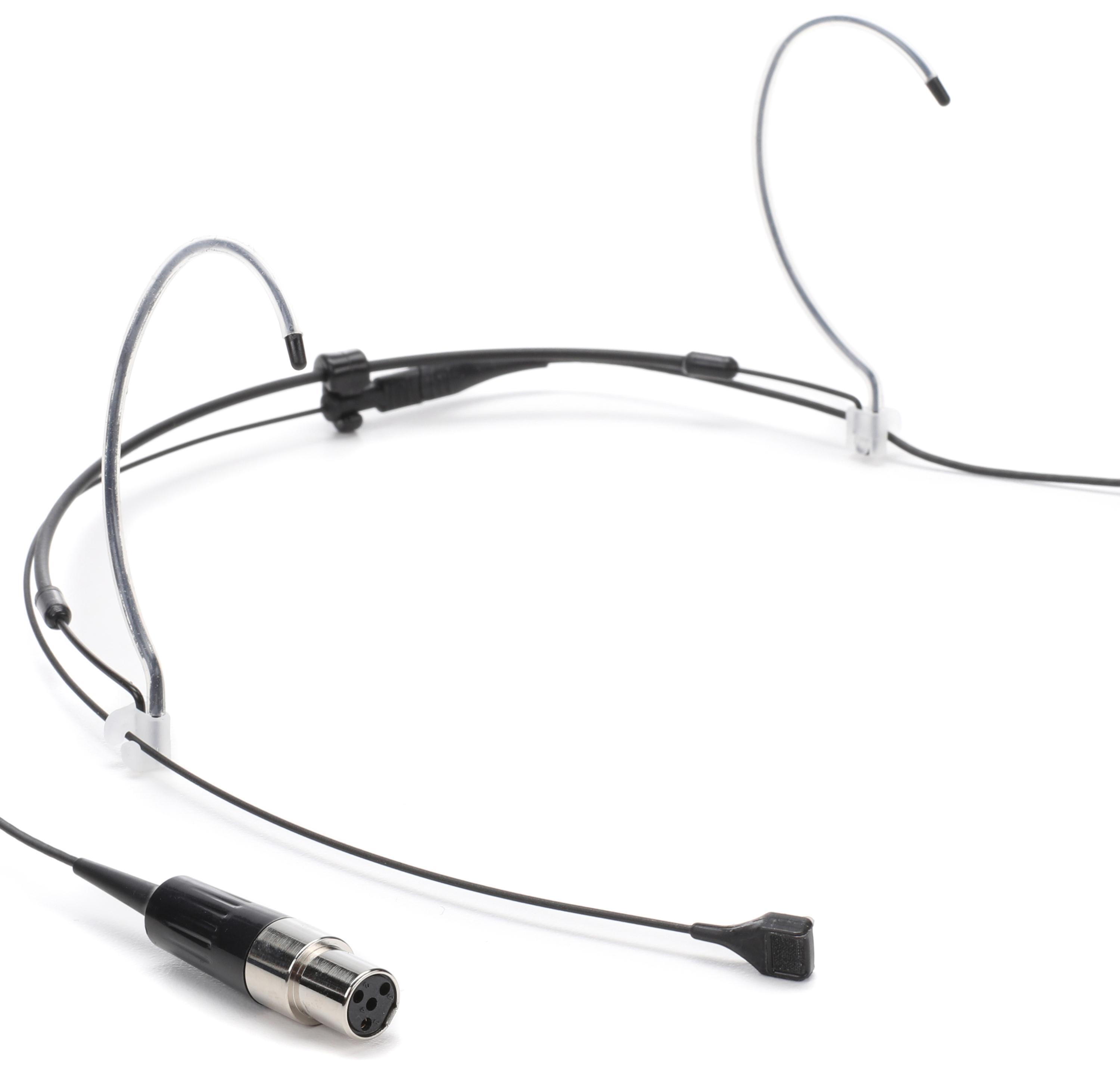 Countryman H7 Headset Microphone with TA4F Connector for Shure Wireless Black