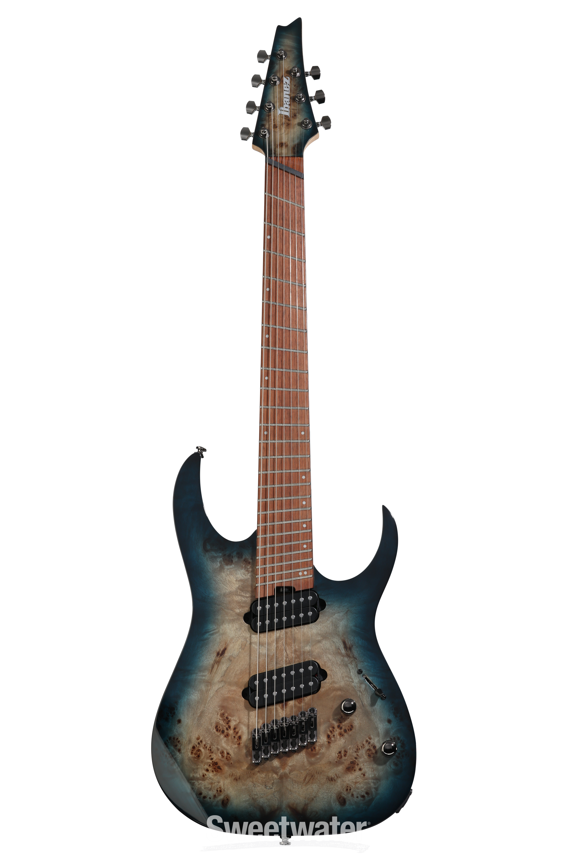 Ibanez RGMS7 7-string Electric Guitar - Cosmic Blue Starburst