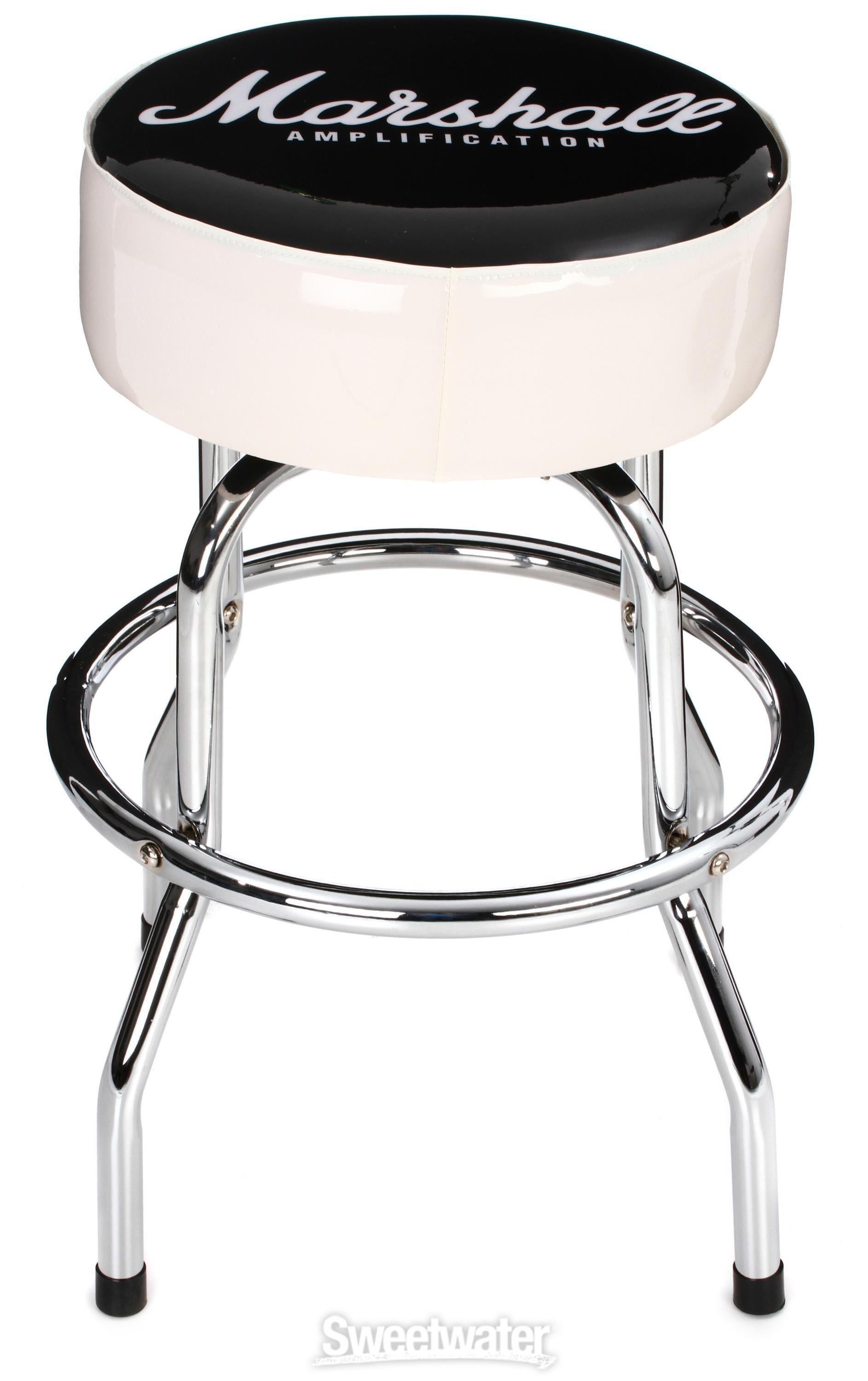 Marshall Logo Swivel Barstool - 24