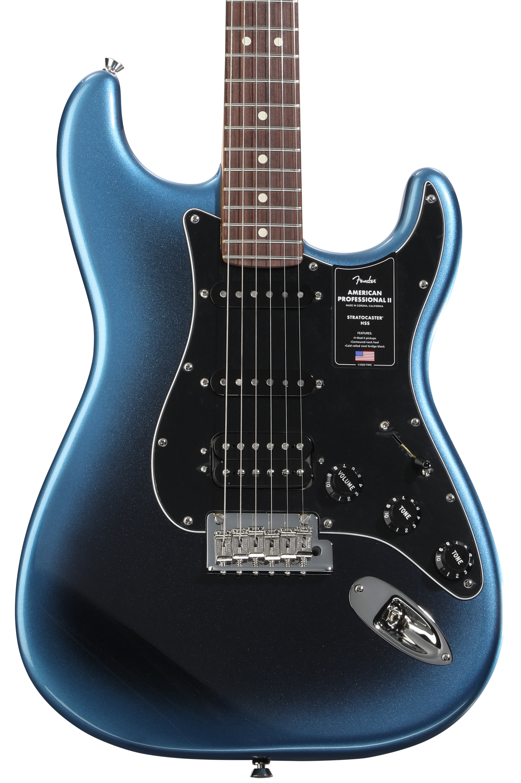 Fender American Vintage '56 Stratocaster - Black with Maple