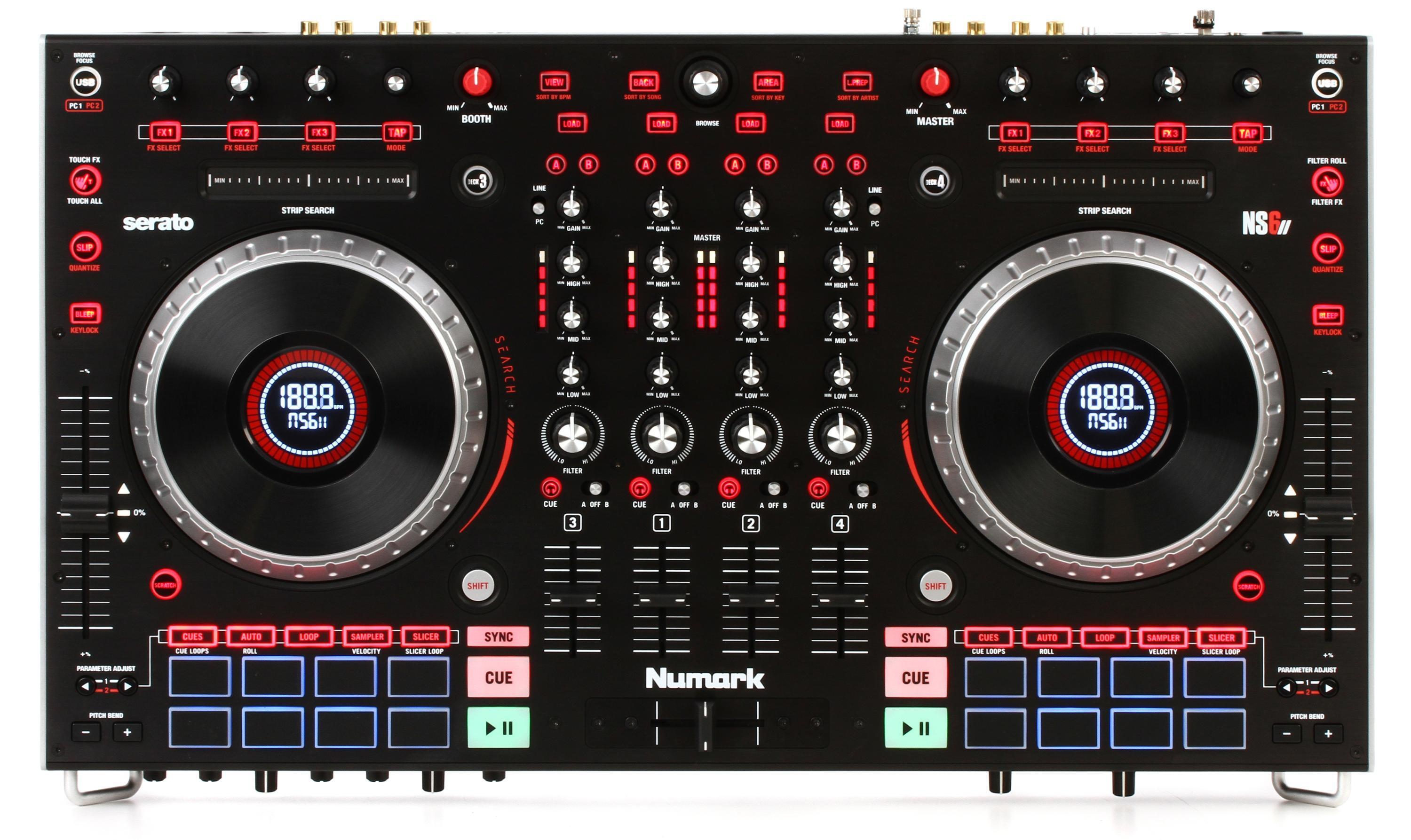 Numark NS6 mk2 4-channel DJ Controller