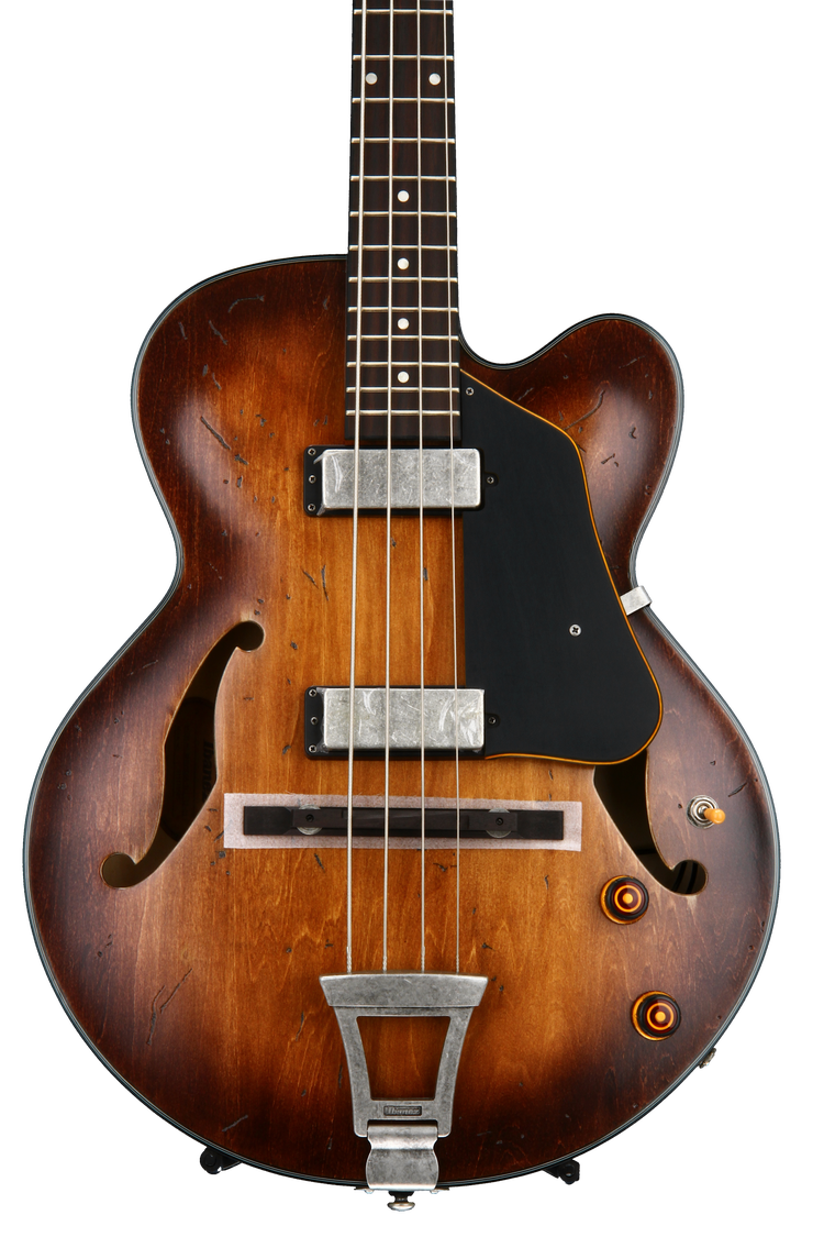 Ibanez Artcore Vintage Bass - Tobacco Burst | Sweetwater