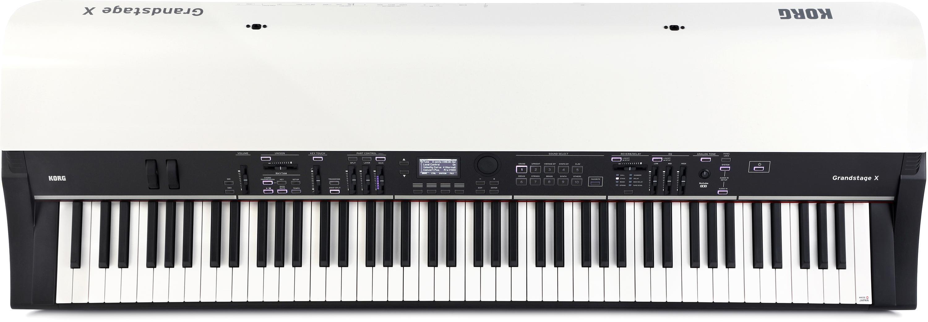 Korg Grandstage X Stage Piano with Wooden Legs | Sweetwater